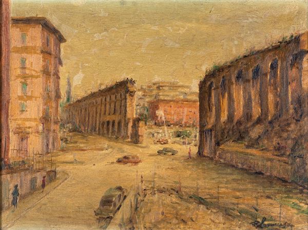 Pittore del XX secolo - Piazzale Prenestino