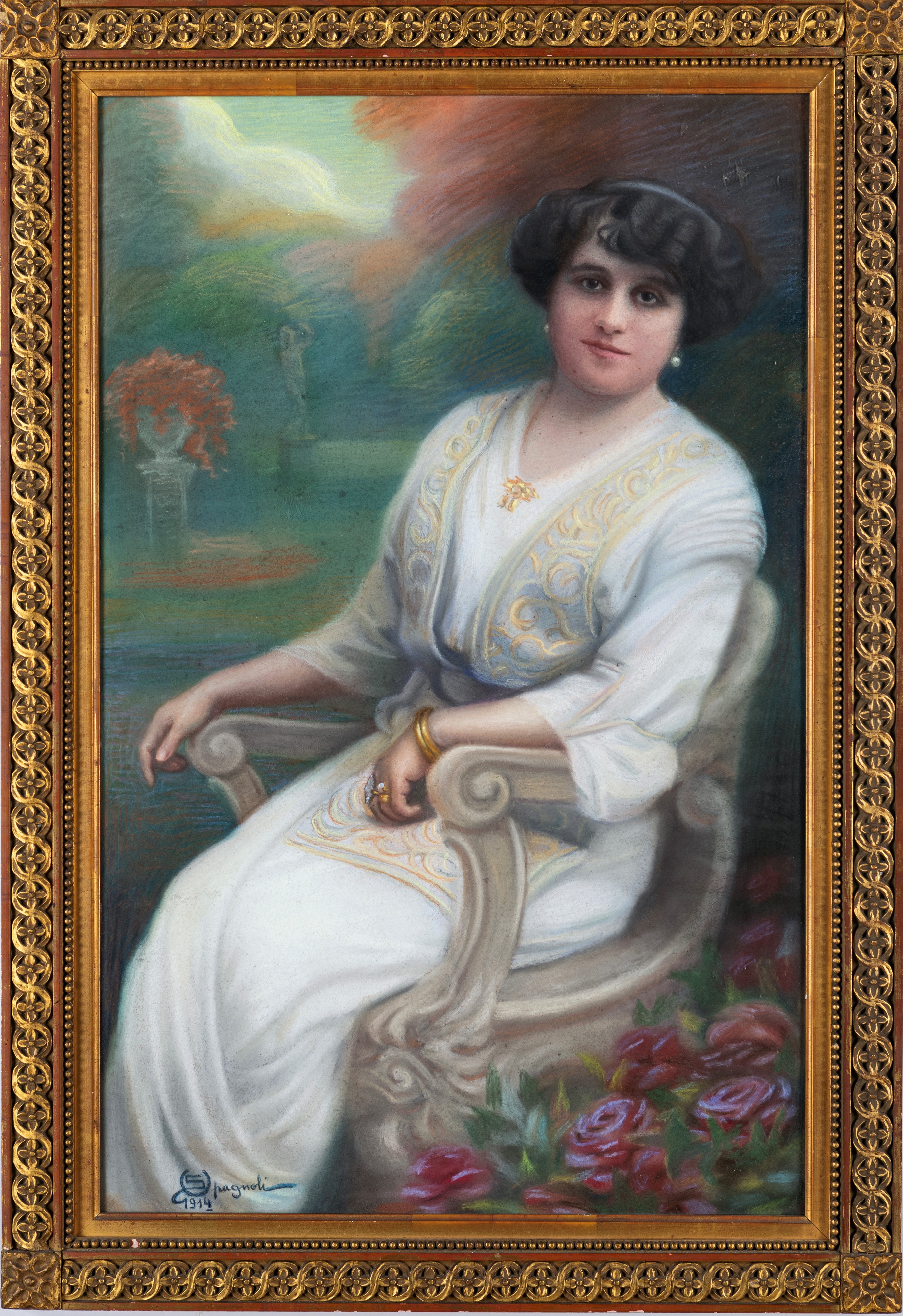 U. Spagnoli - Ritratto di Signora