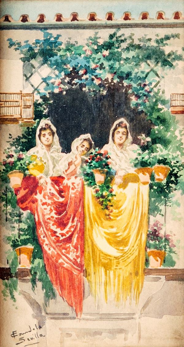 Francisco Candela - Sivigliane al balcone