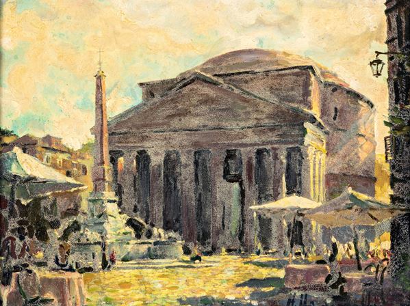 Veduta del Pantheon