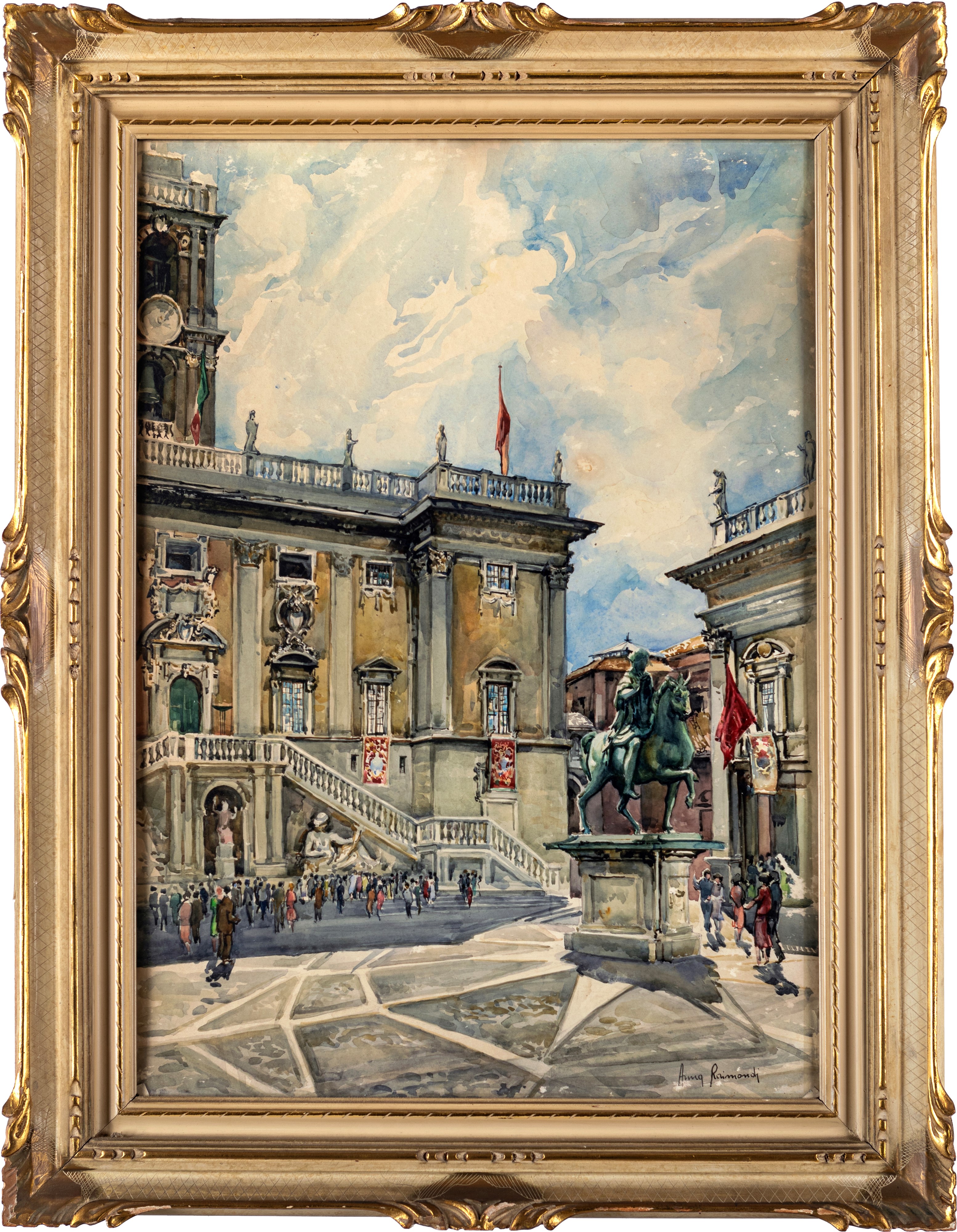 Anna Raimondi - Veduta del Campidoglio