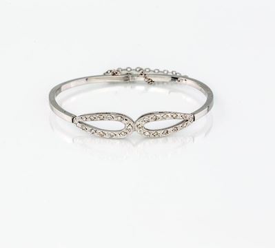 Bracciale Rigido in Oro Bianco