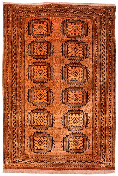 Tappeto Bukhara, Turkmenistan
