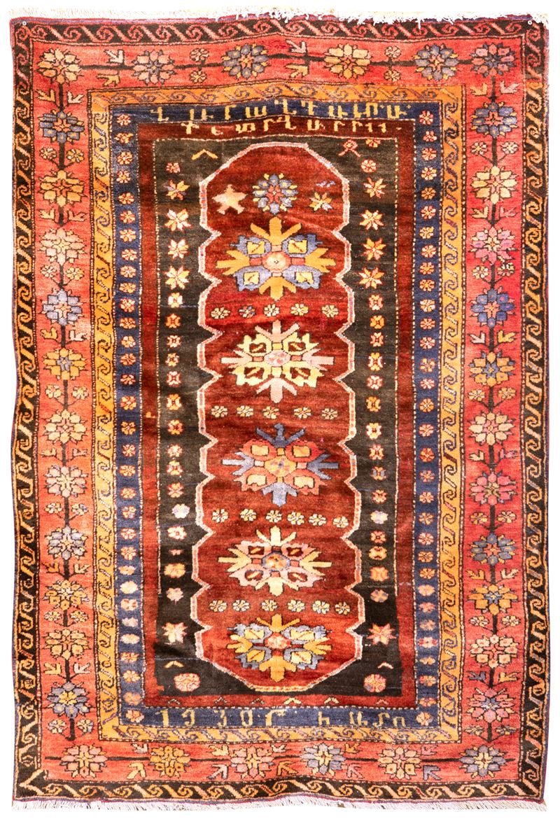 Tappeto Caucasico Kazak, Datato 1930