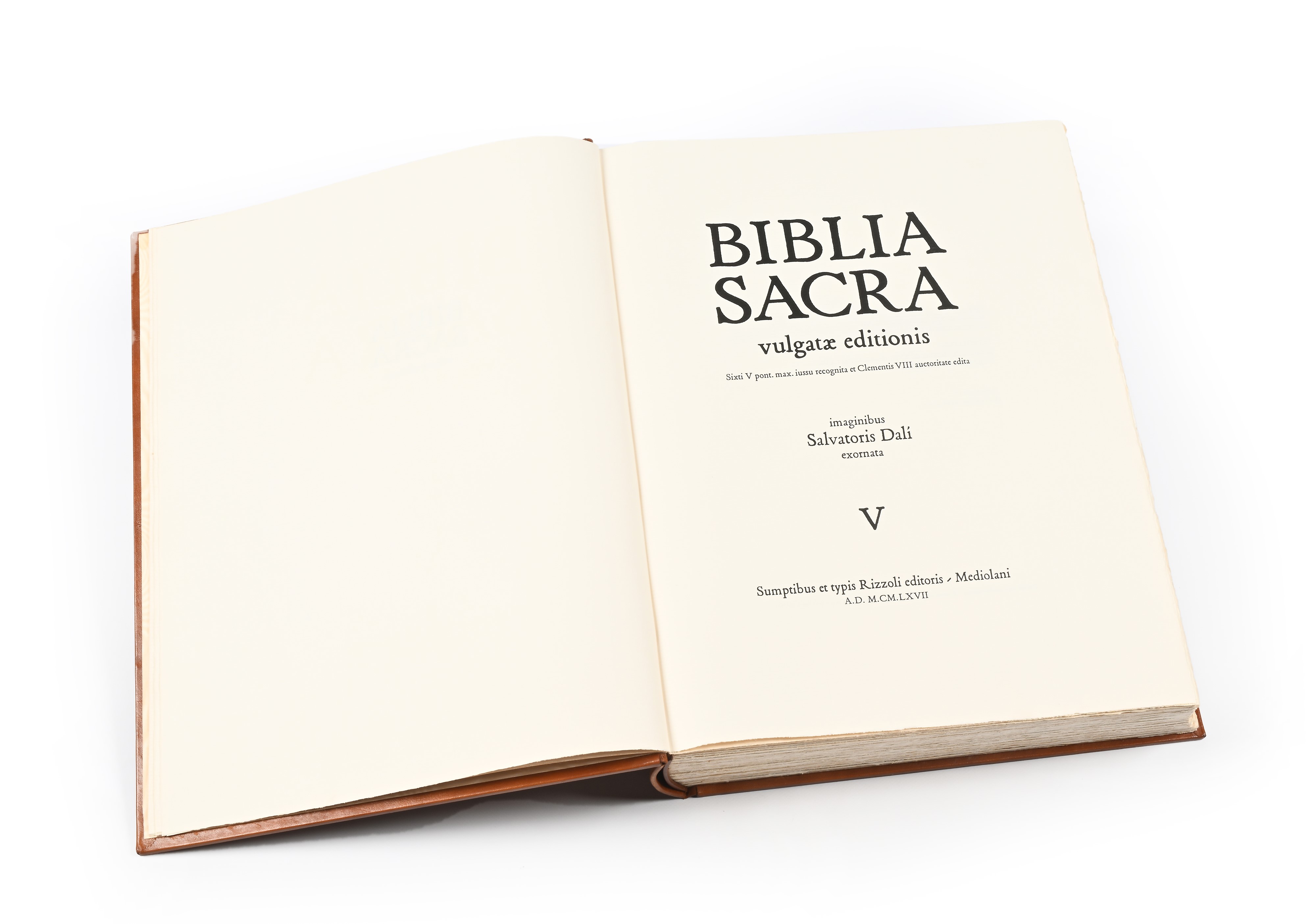 Salvador Dalì - Biblia Sacra Rizzoli, 5 volumi + 2 Souite di tavole