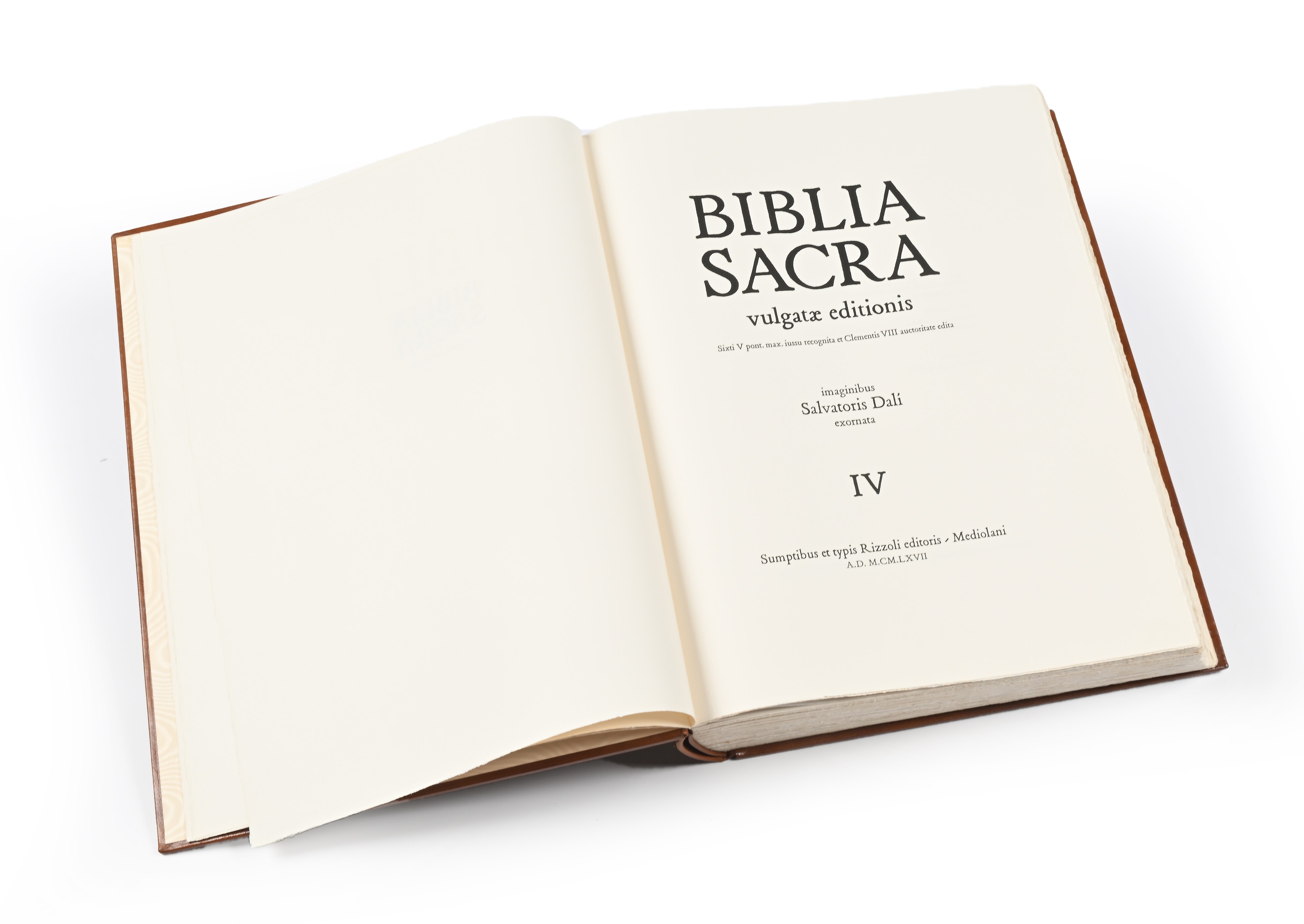 Salvador Dalì - Biblia Sacra Rizzoli, 5 volumi + 2 Souite di tavole