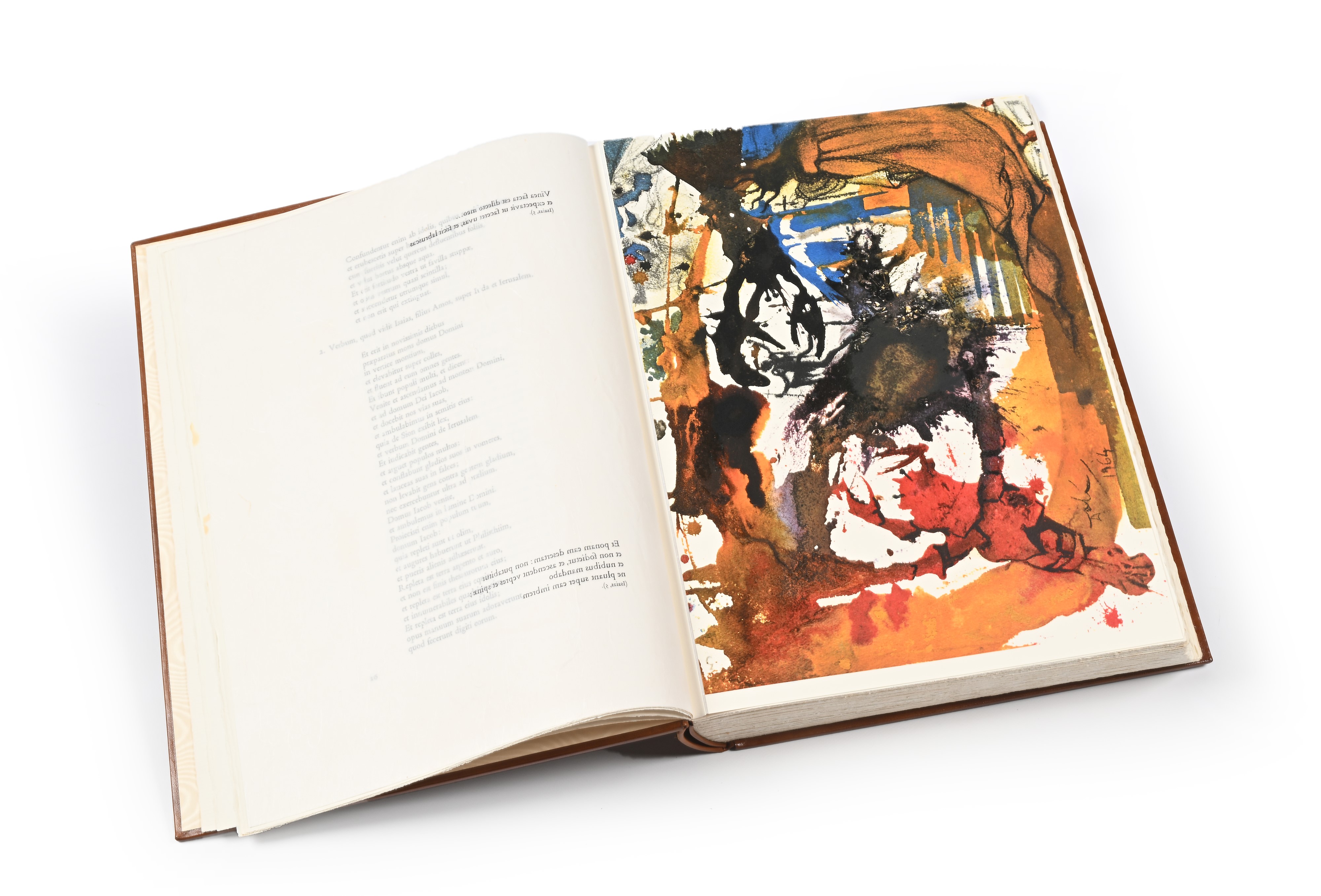 Salvador Dalì - Biblia Sacra Rizzoli, 5 volumi + 2 Souite di tavole