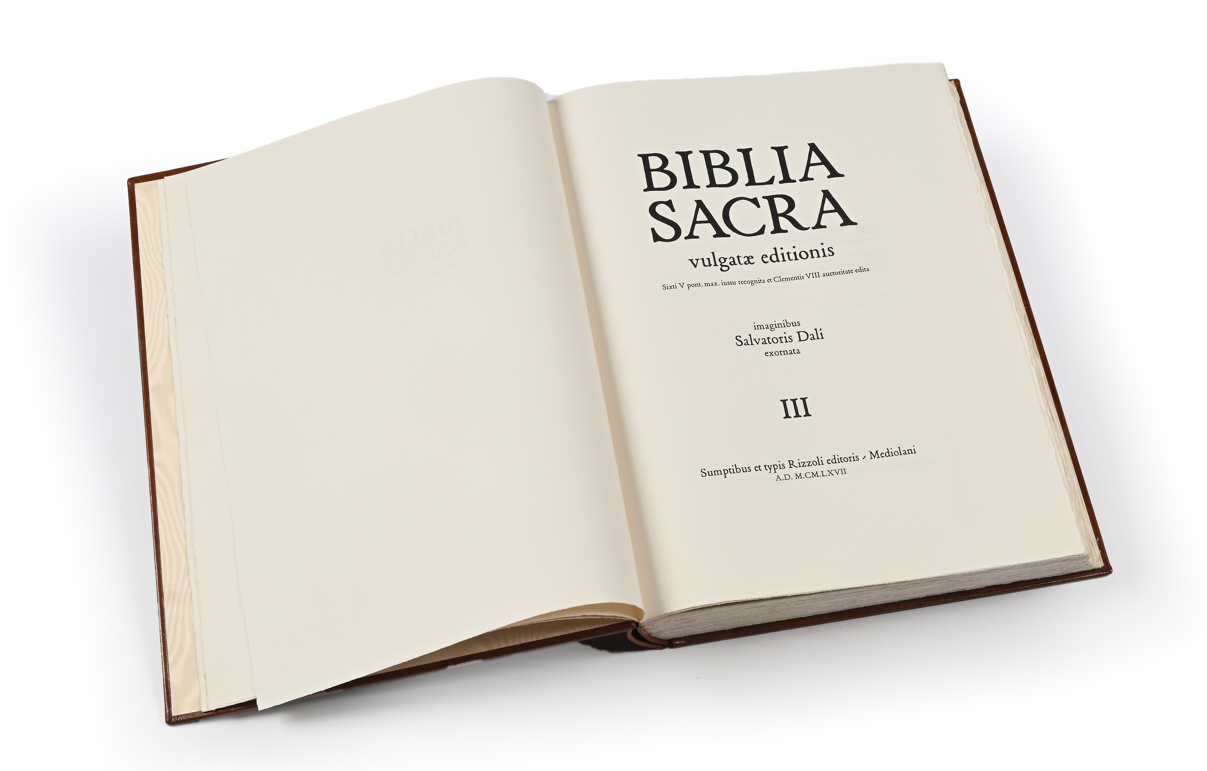 Salvador Dalì - Biblia Sacra Rizzoli, 5 volumi + 2 Souite di tavole