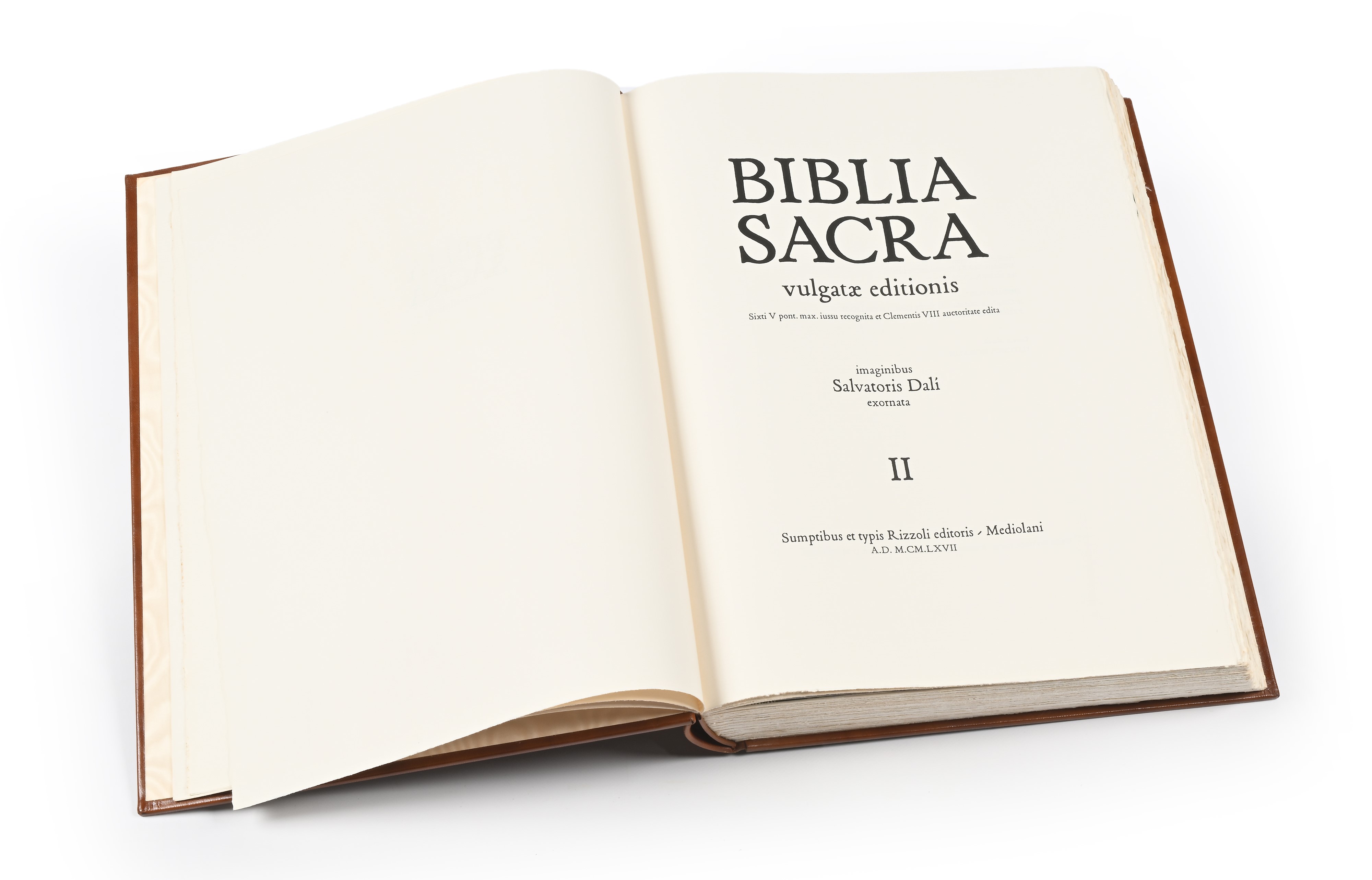 Salvador Dalì - Biblia Sacra Rizzoli, 5 volumi + 2 Souite di tavole