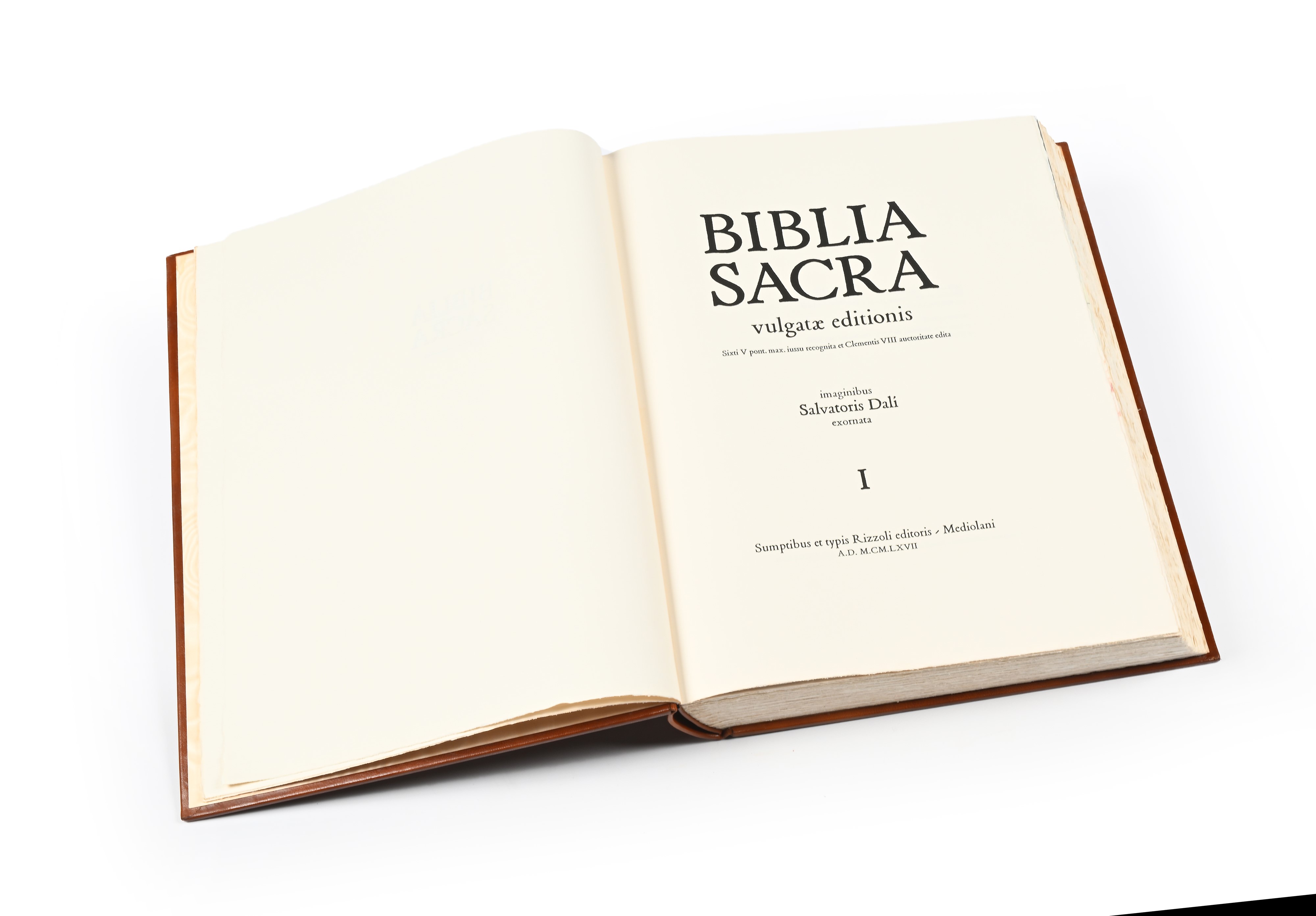 Salvador Dalì - Biblia Sacra Rizzoli, 5 volumi + 2 Souite di tavole