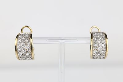 Coppia di Orecchini in Oro e Brillanti