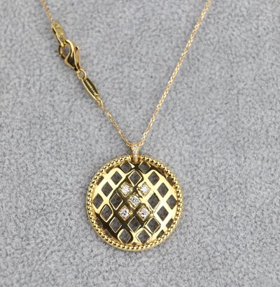 Chimento Pendente in Oro e Brillanti