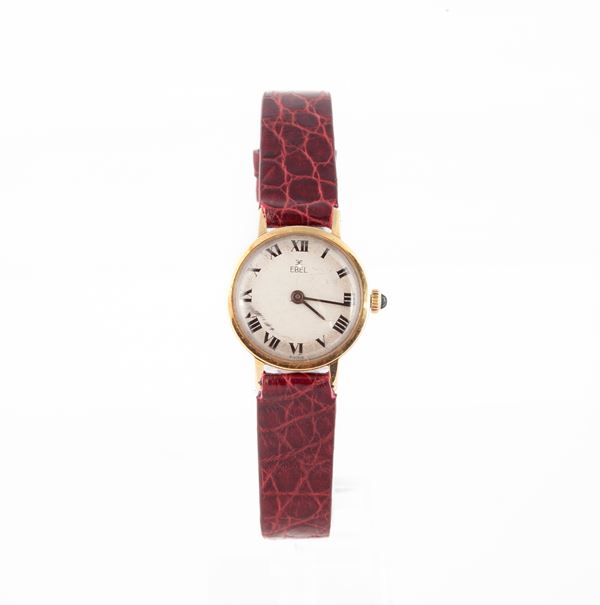 Ebel - Orologio da polso da donna a carica meccanica in oro giallo 750/000