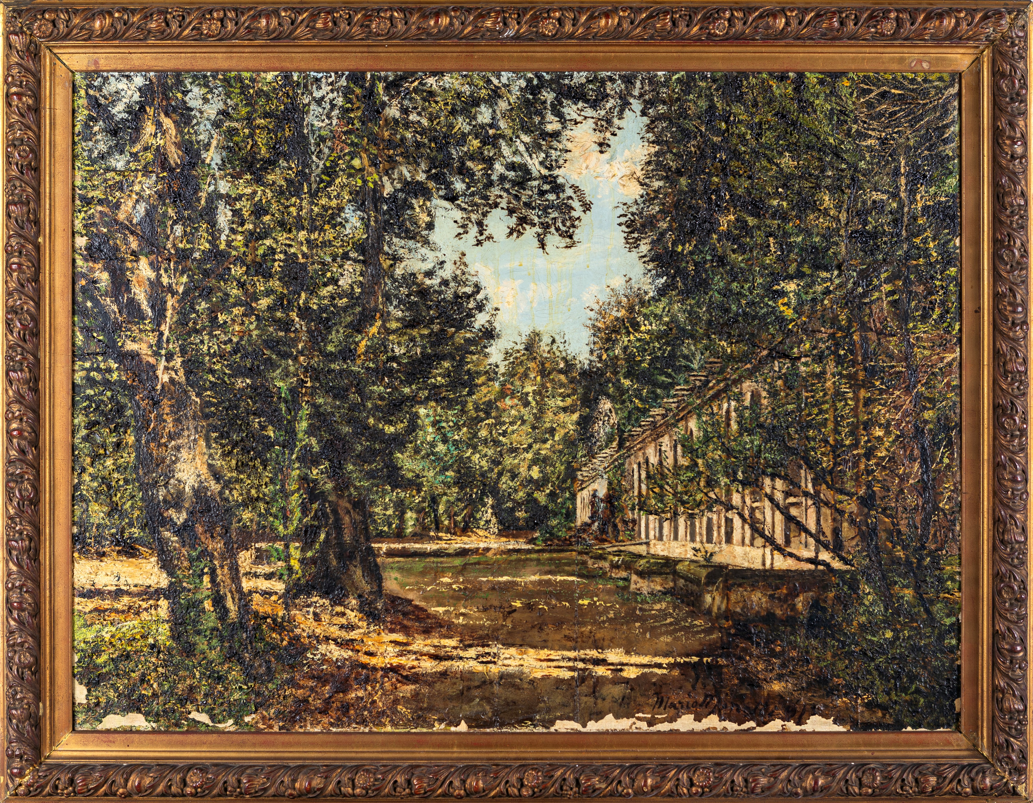Pittore del XX Secolo - Parco di Villa