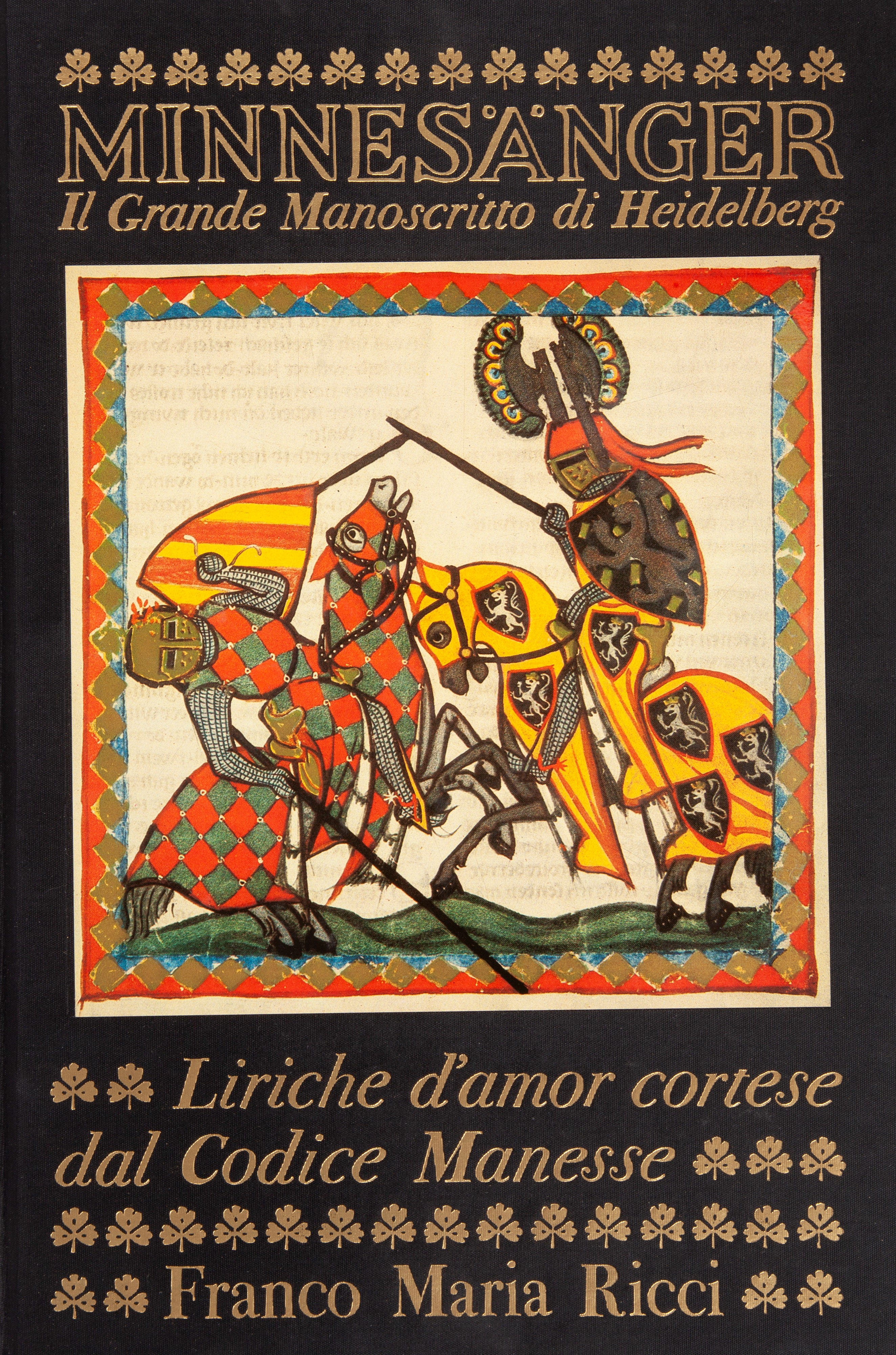 Wapnewski Peter, Vetter Edwald - Minnesänger, Codex Manesse (palatinus Germanicus 848)