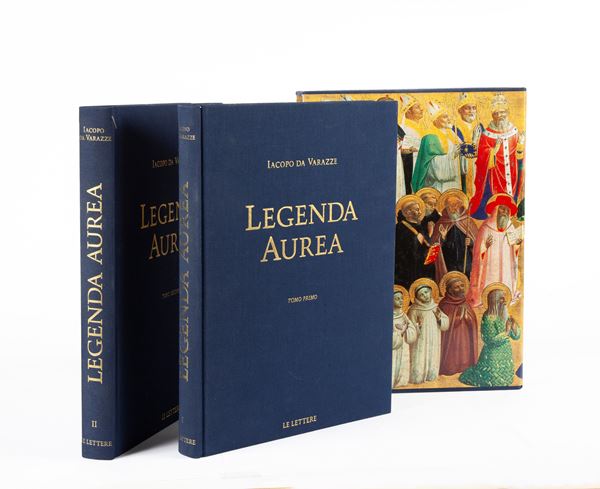 DA VARAZZE, IACOPO - Legenda Aurea  (Le Lettere, 2000)  - Stampa - Asta Asta A Tempo - Libri d'arte, D'artista e Manifesti - Casa d'Aste Arcadia