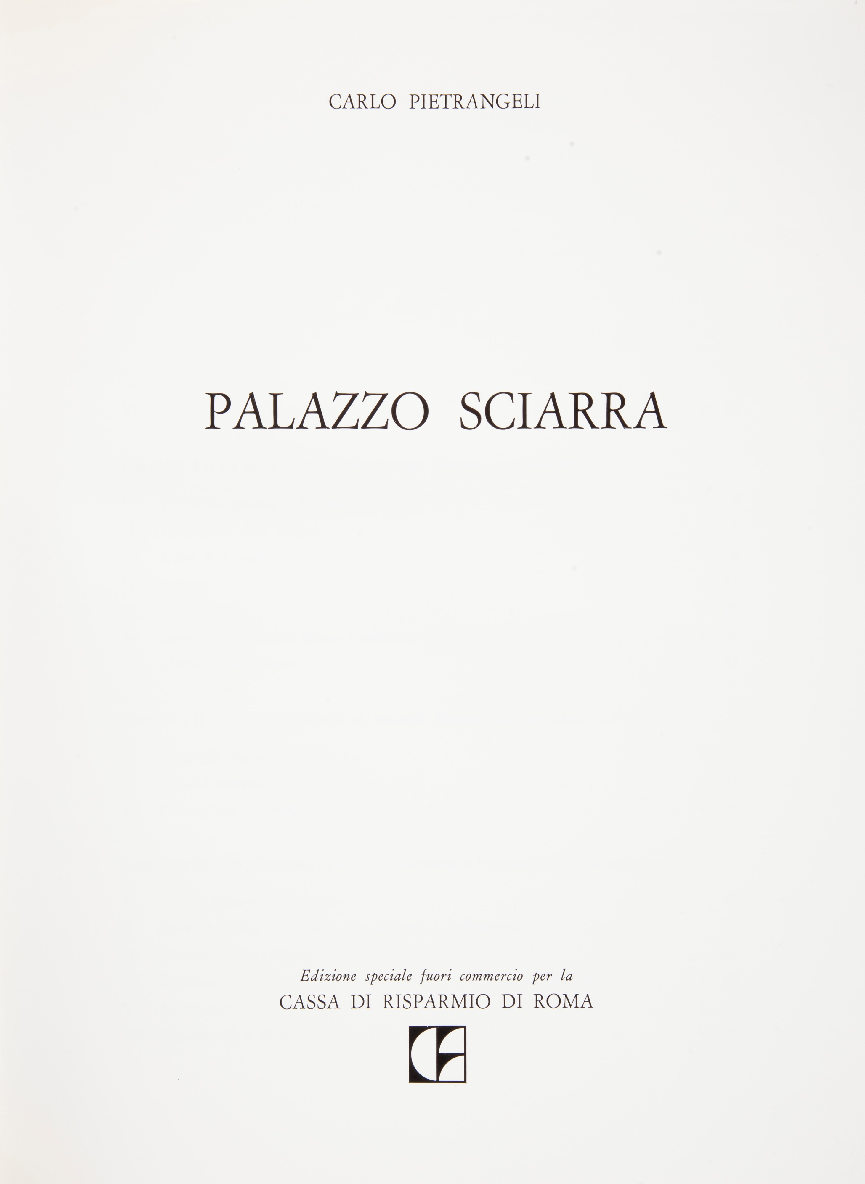 Pietrangeli, Carlo - Palazzo Sciarra