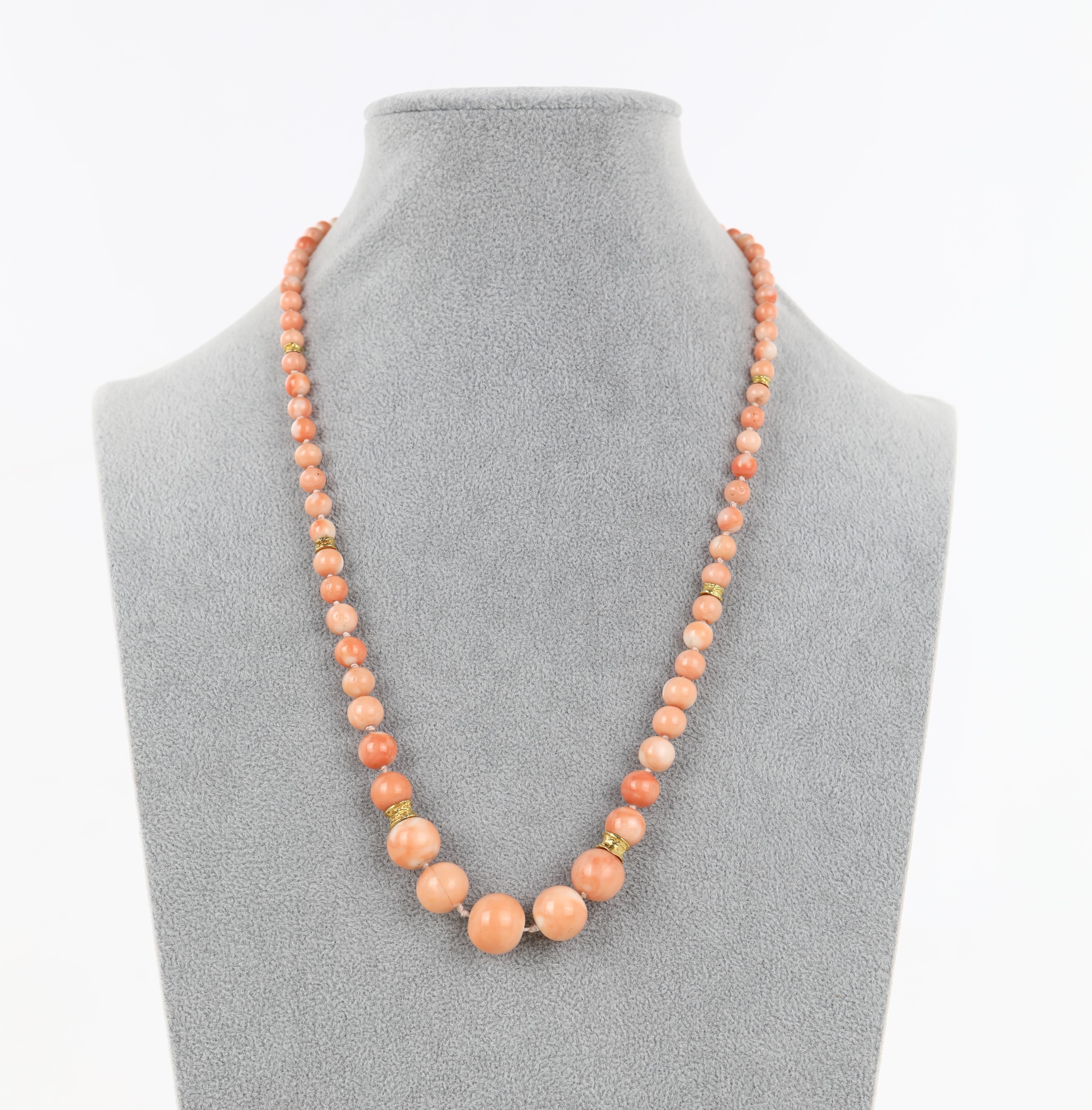 Collana in Corallo e Oro