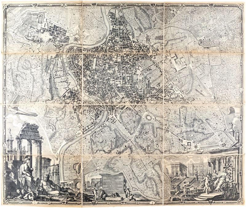 Giambattista Nolli - Stefano Pozzi, Nuova Topografia di Roma