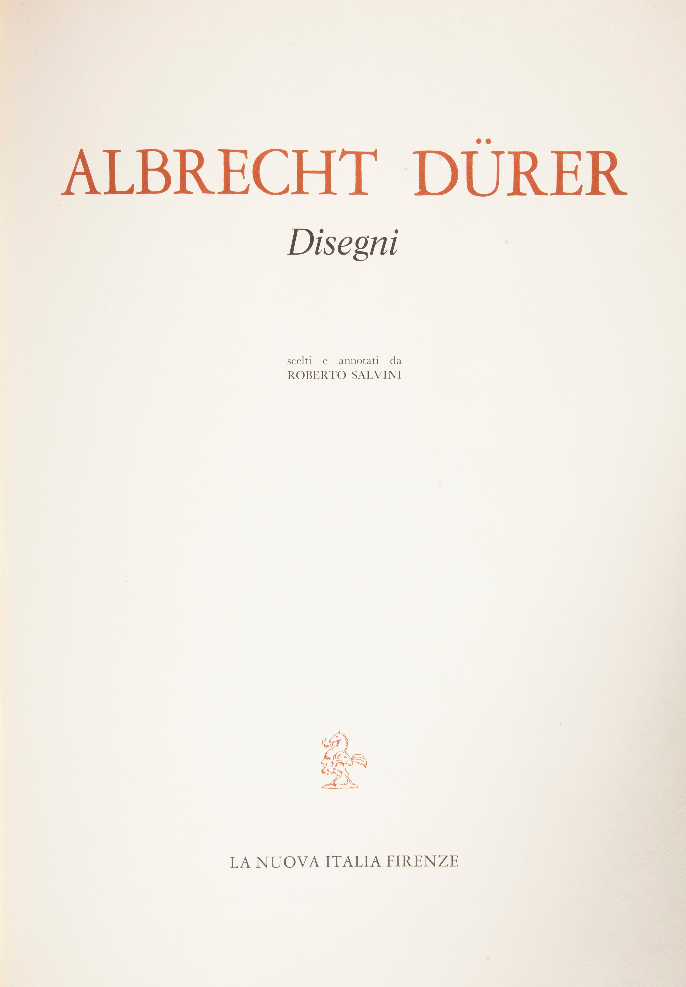 Roberto Salvini - Albrecht Durer Disegni