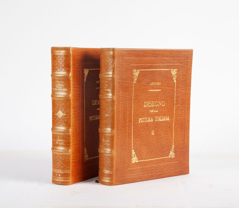 Roberto Longhi - Disegno della Pittura Italiana. a Cura di Carlo Volpe. Volume i e II