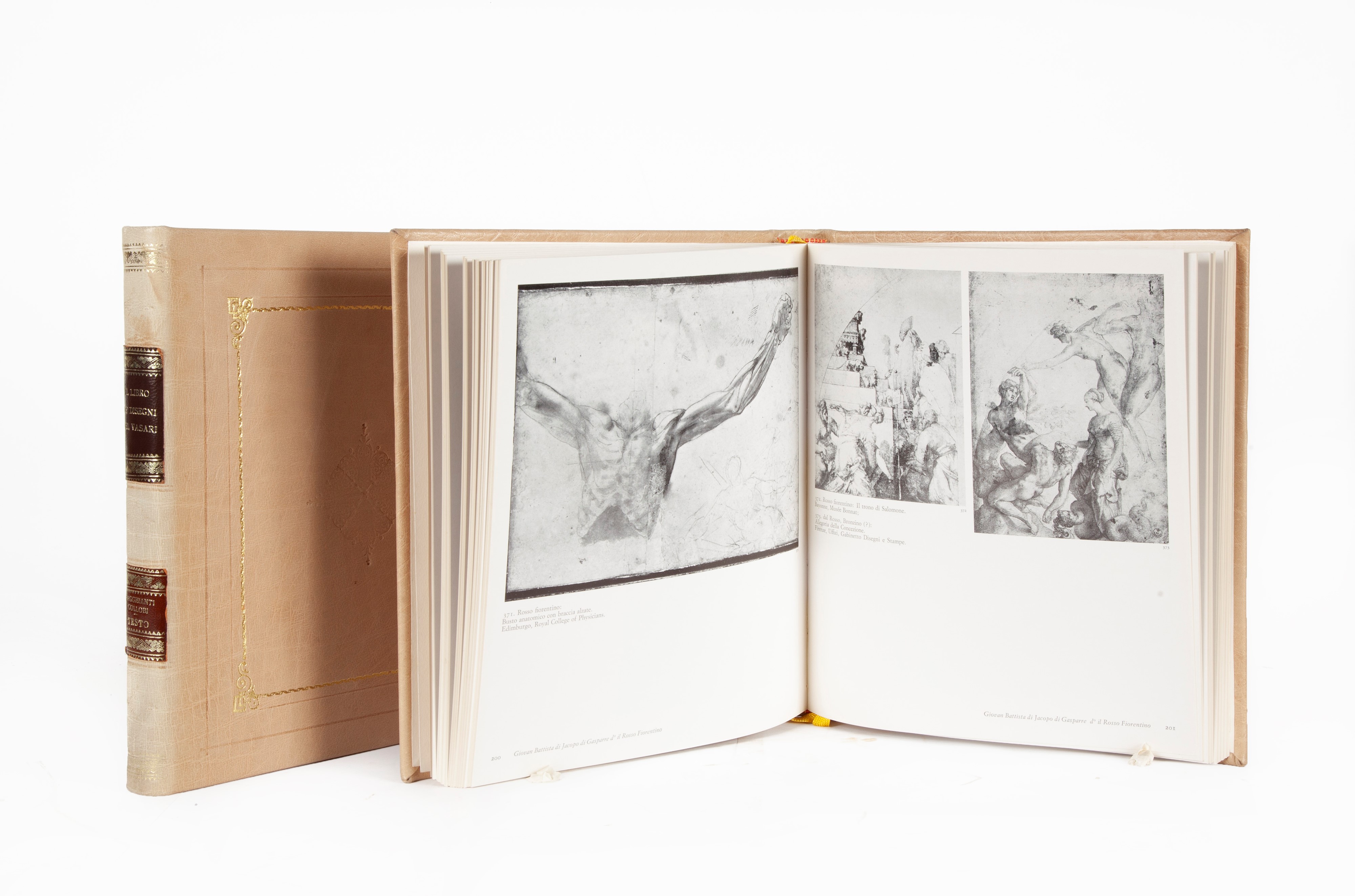 Licia Ragghianti Collobi - il Libro De' Disegni del Vasari. 2 Volumi: Testo. Tavole