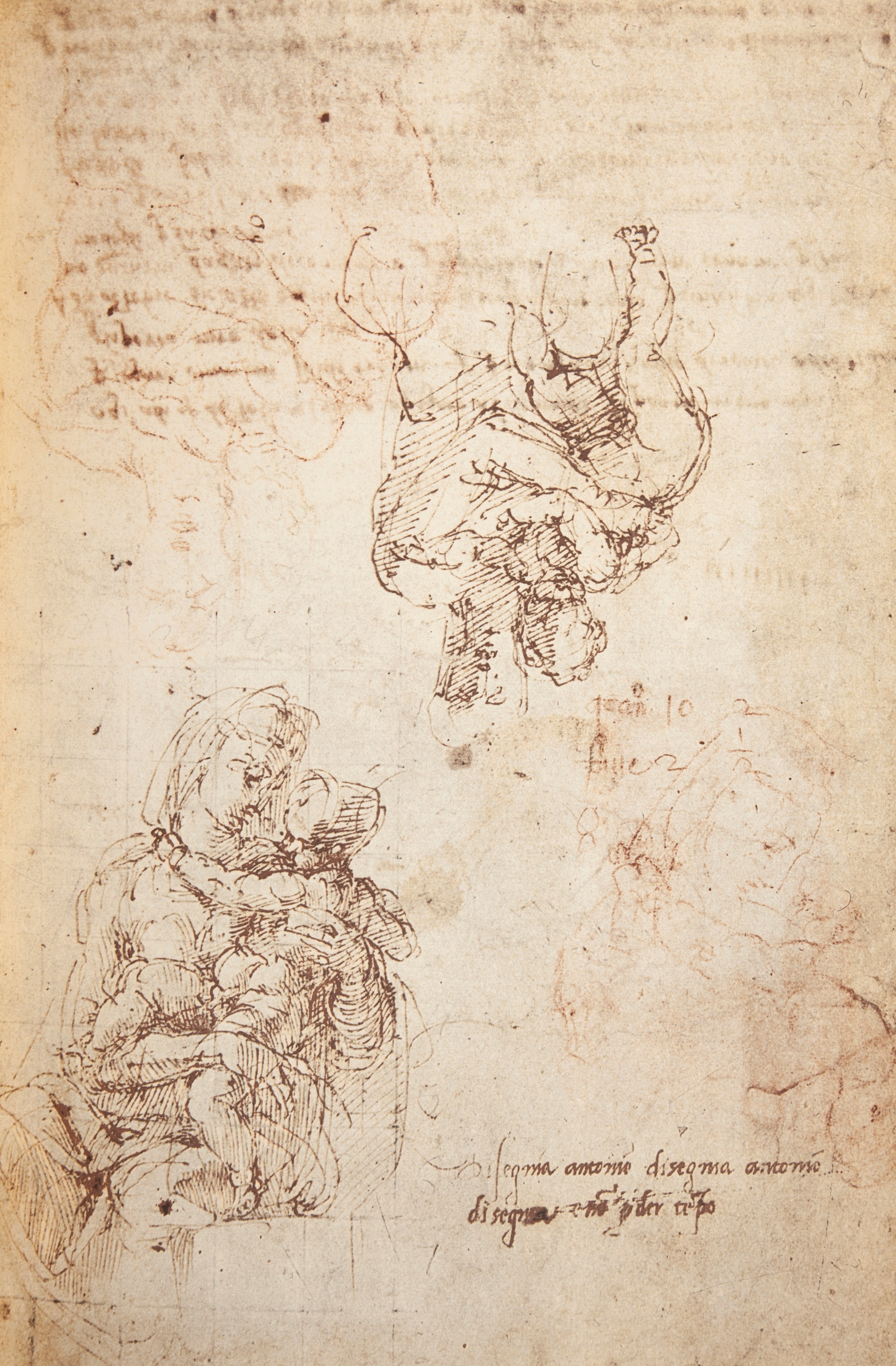 Mario Salmi / Carlo De Tolnay / Paola Barocchi - Disegni di Michelangelo. 103 Disegni in Facsimil...