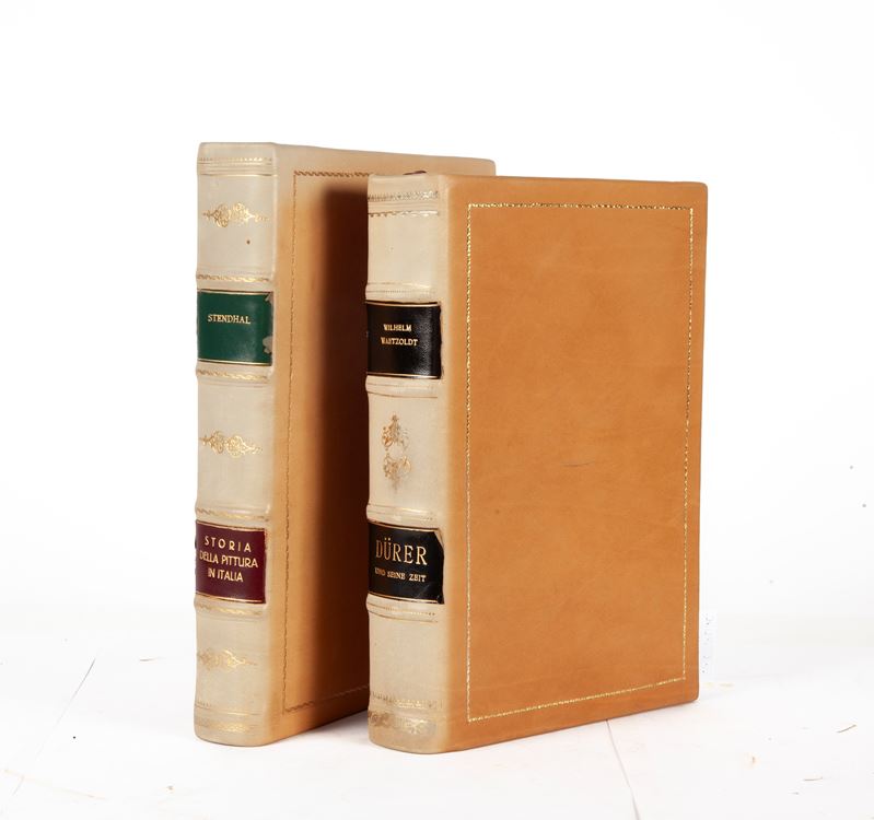 Stendhal - Storia della Pittura in Italia, Tindalo, Firenze 1968; Wilhelm Waetzoldt - Durer Und S...