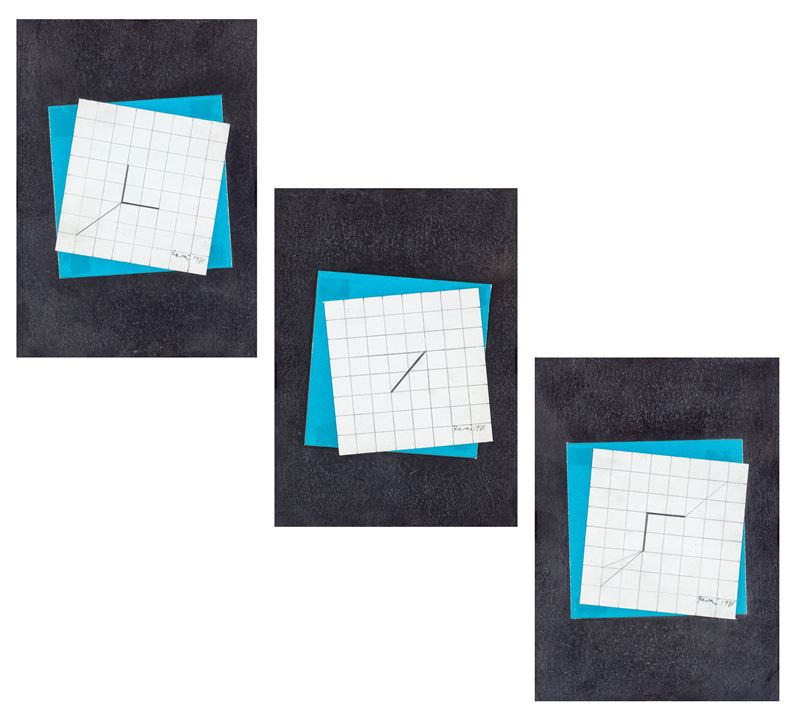 Edit Revai - Lotto di Tre Opere su Carta