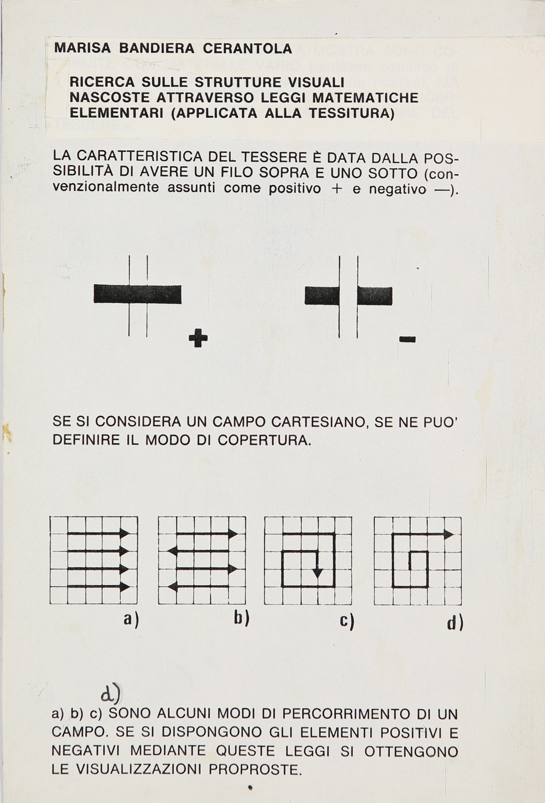 Marisa Bandiera Cerantola - Lotto di 2 Opere