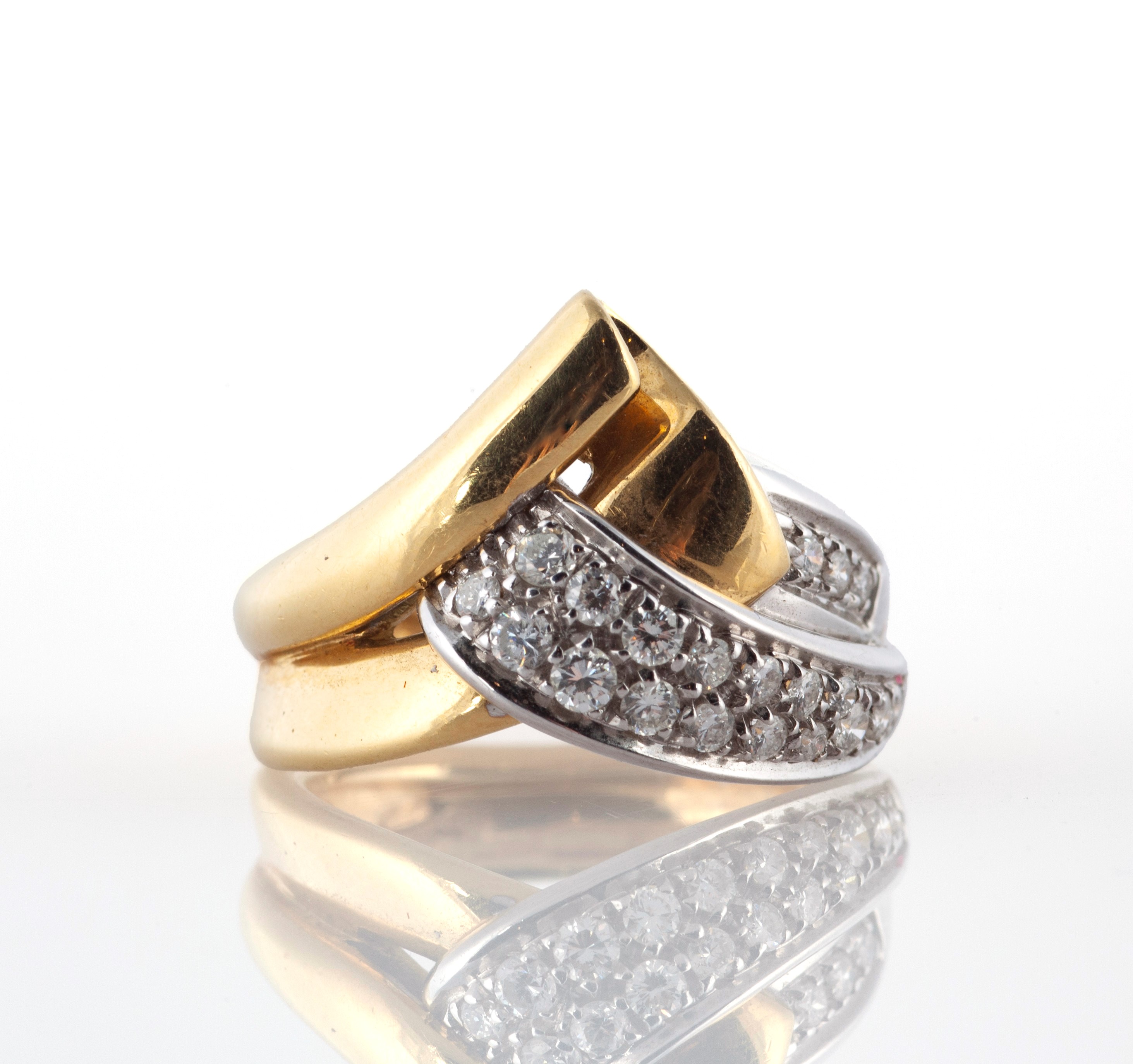 Damiani, Anello in Oro e Brillanti