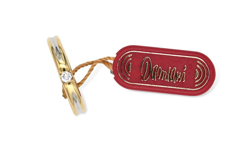 Damiani, Anello in Oro e Brillante