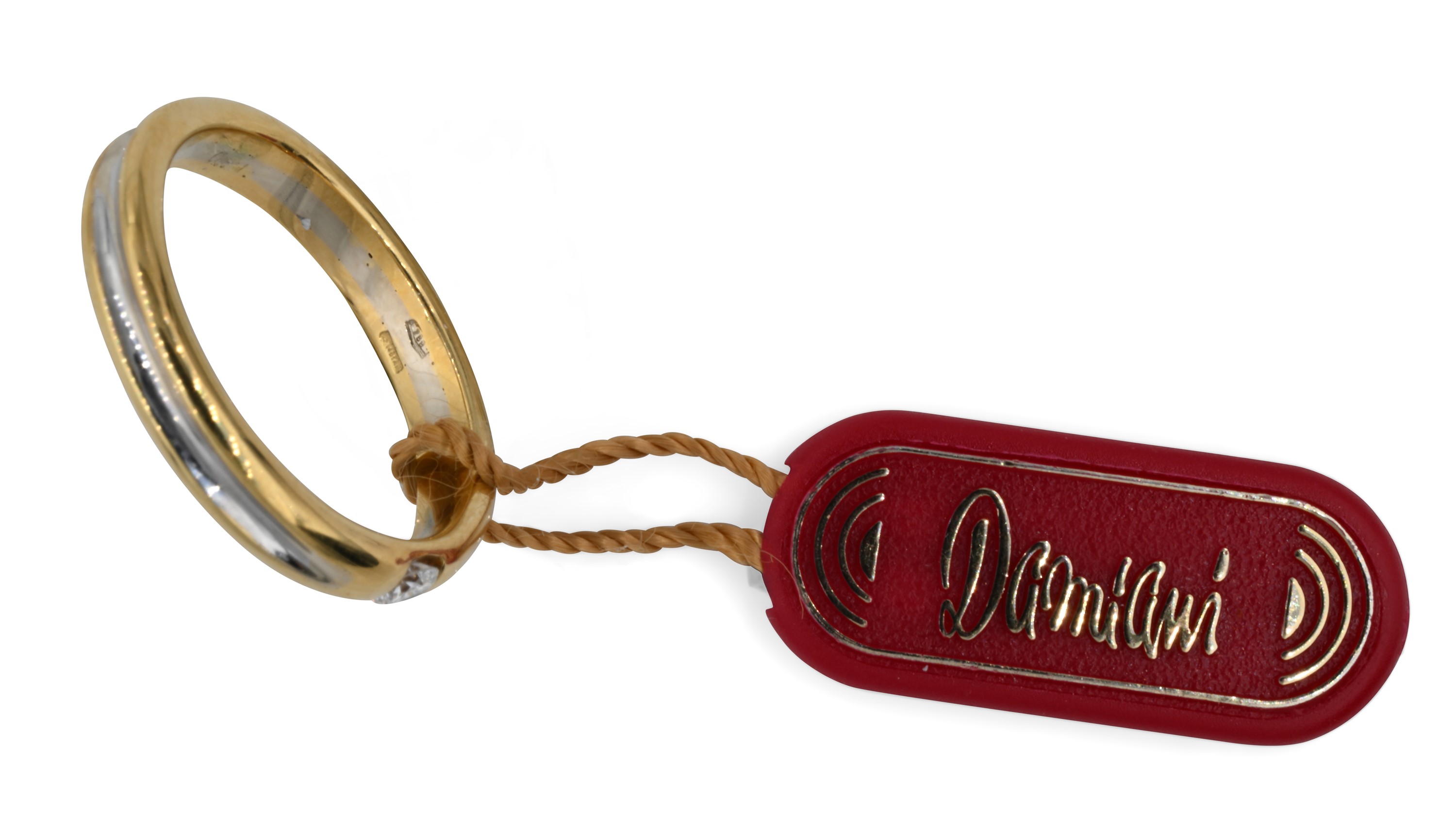 Damiani, Anello in Oro e Brillante