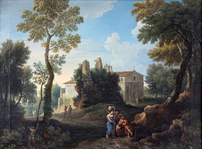 Paesaggio con Chiesa