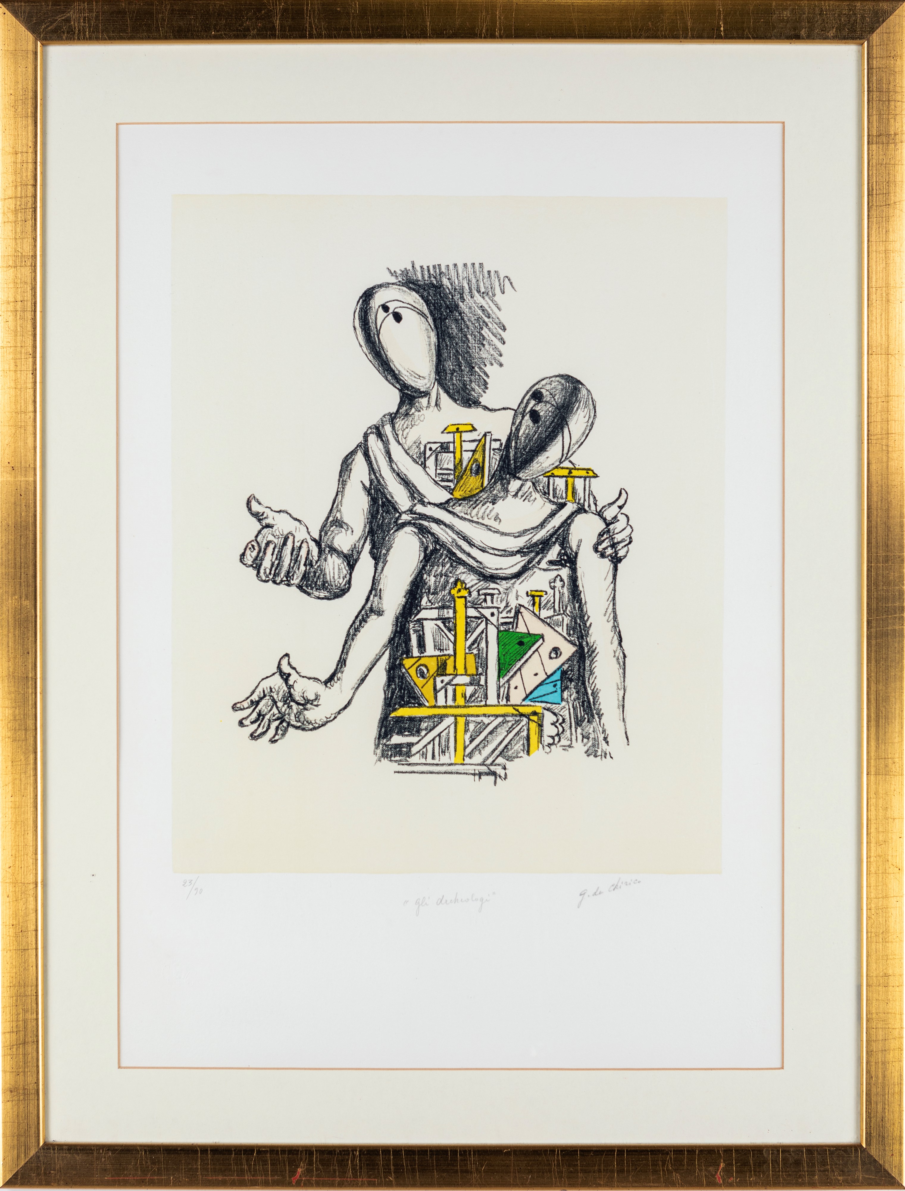 Giorgio De Chirico - Gli Archeologi