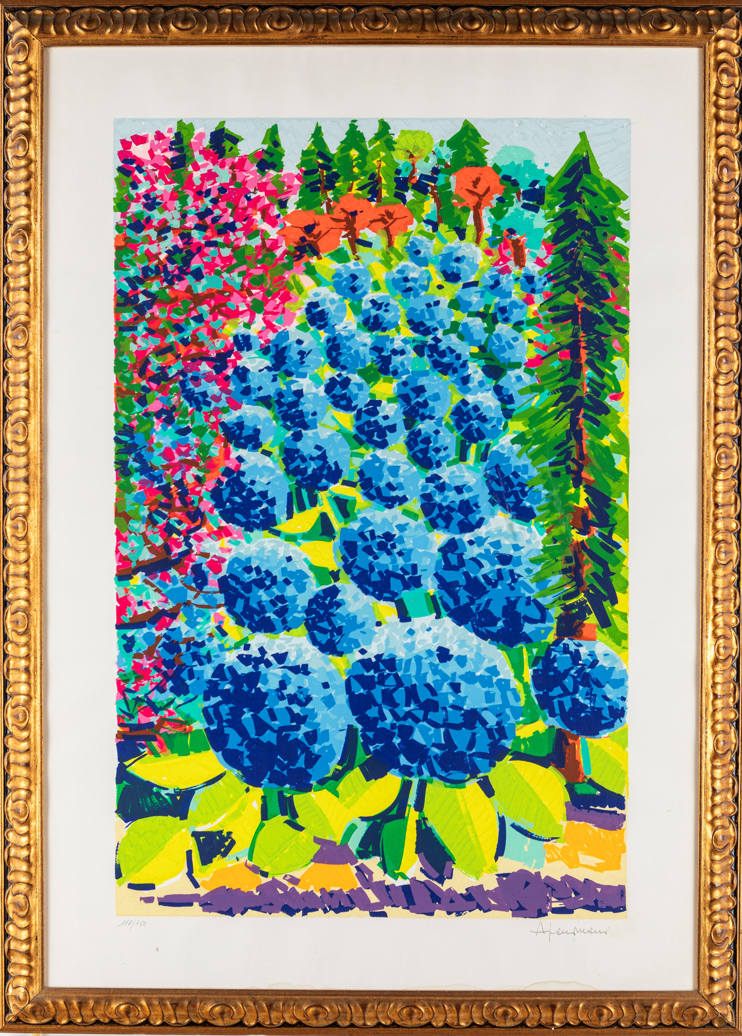 Athos Faccincani - La Cascata delle Ortensie Blu