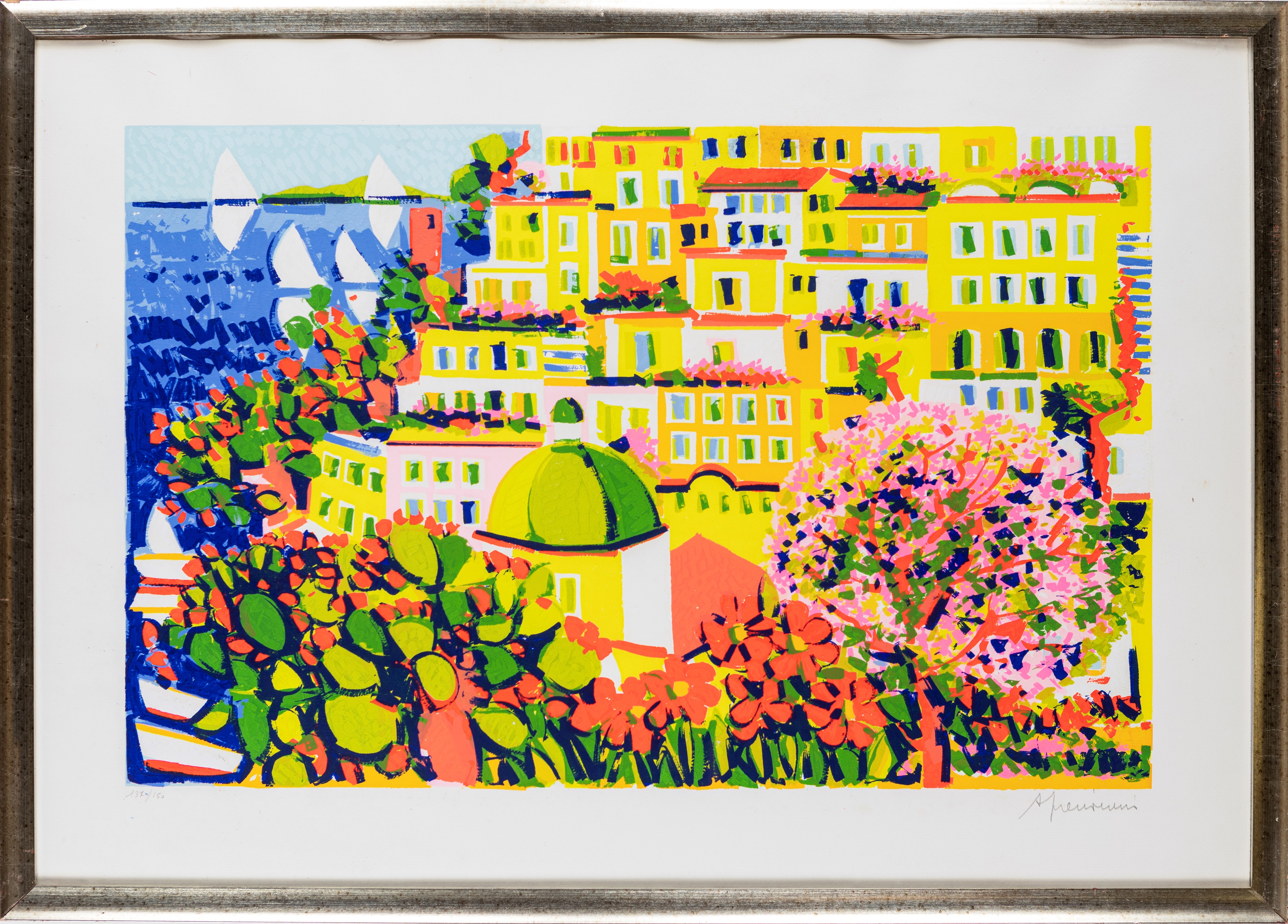 Athos Faccincani - Positano con Pesco