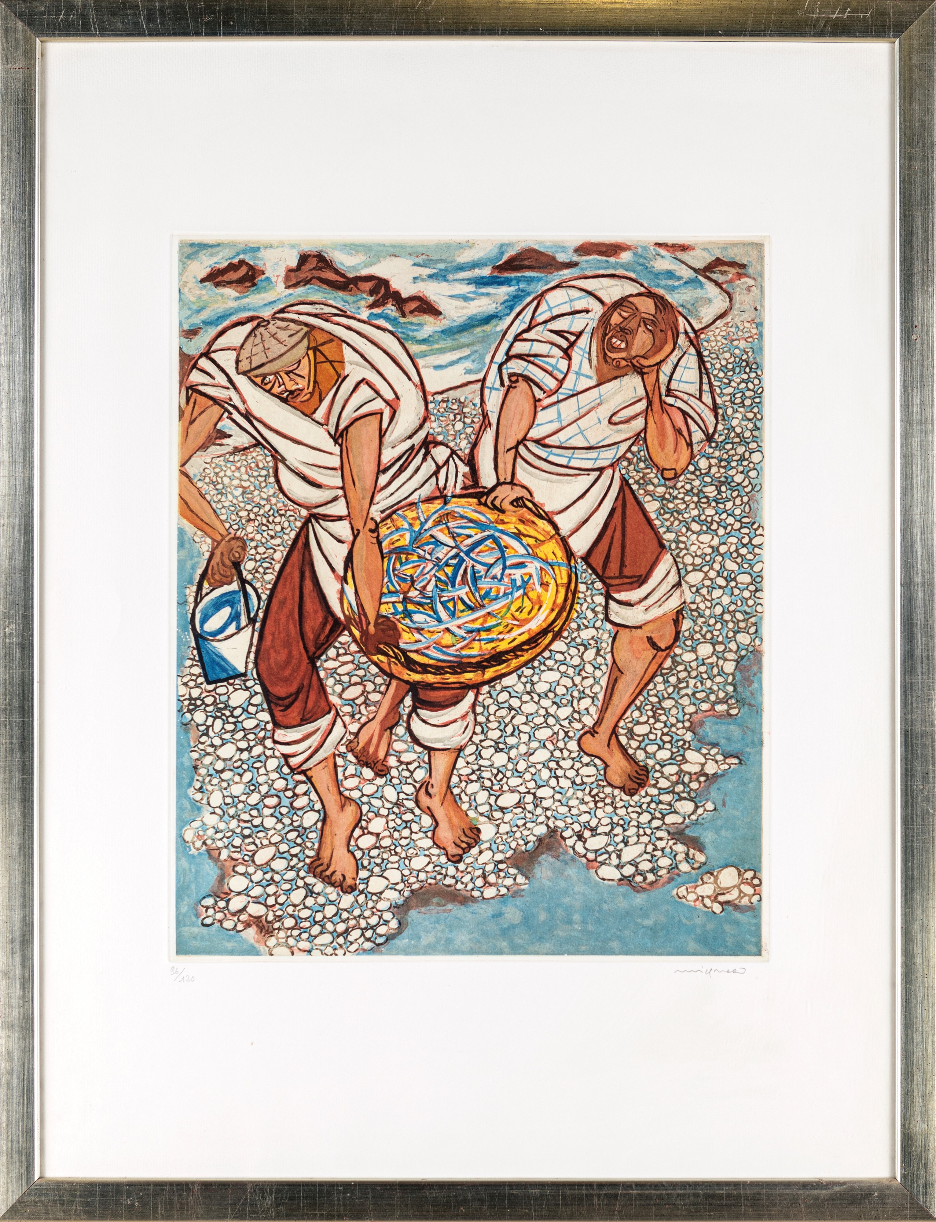 Giuseppe Migneco - I Due Pescatori