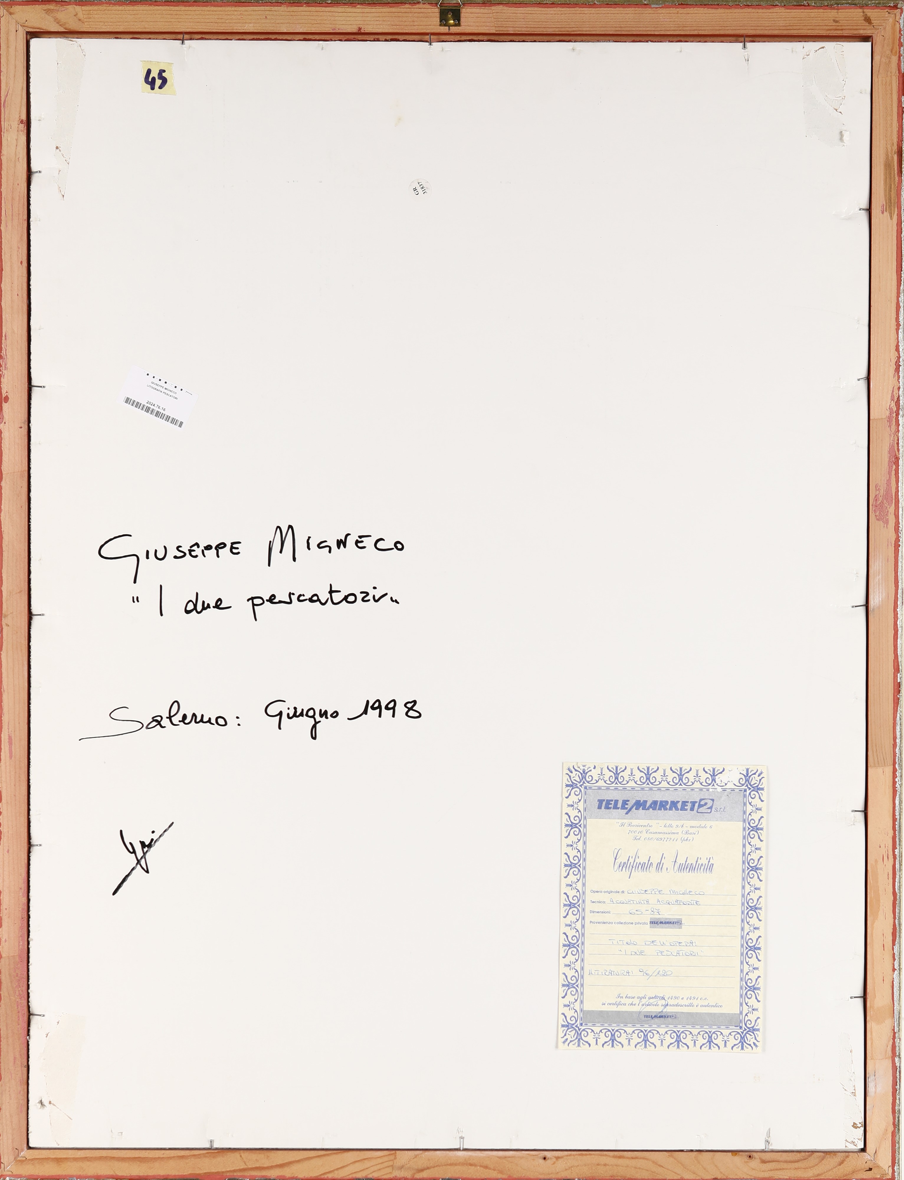 Giuseppe Migneco - I Due Pescatori