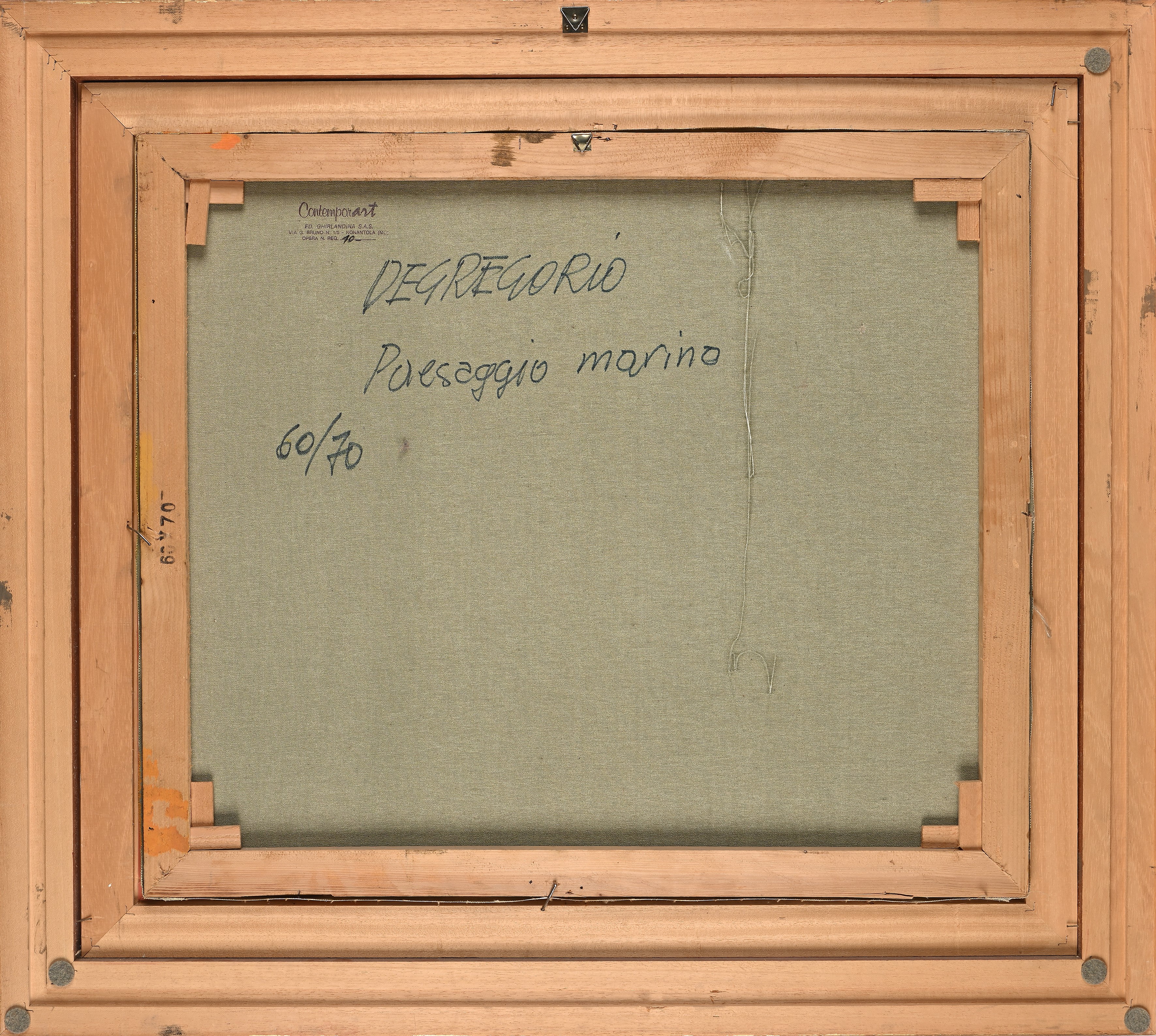 Giuseppe De Gregorio - Paesaggio Marino