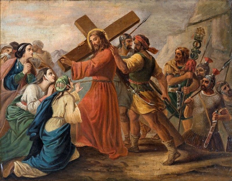 Anonimo del XIX Secolo - Via Crucis
