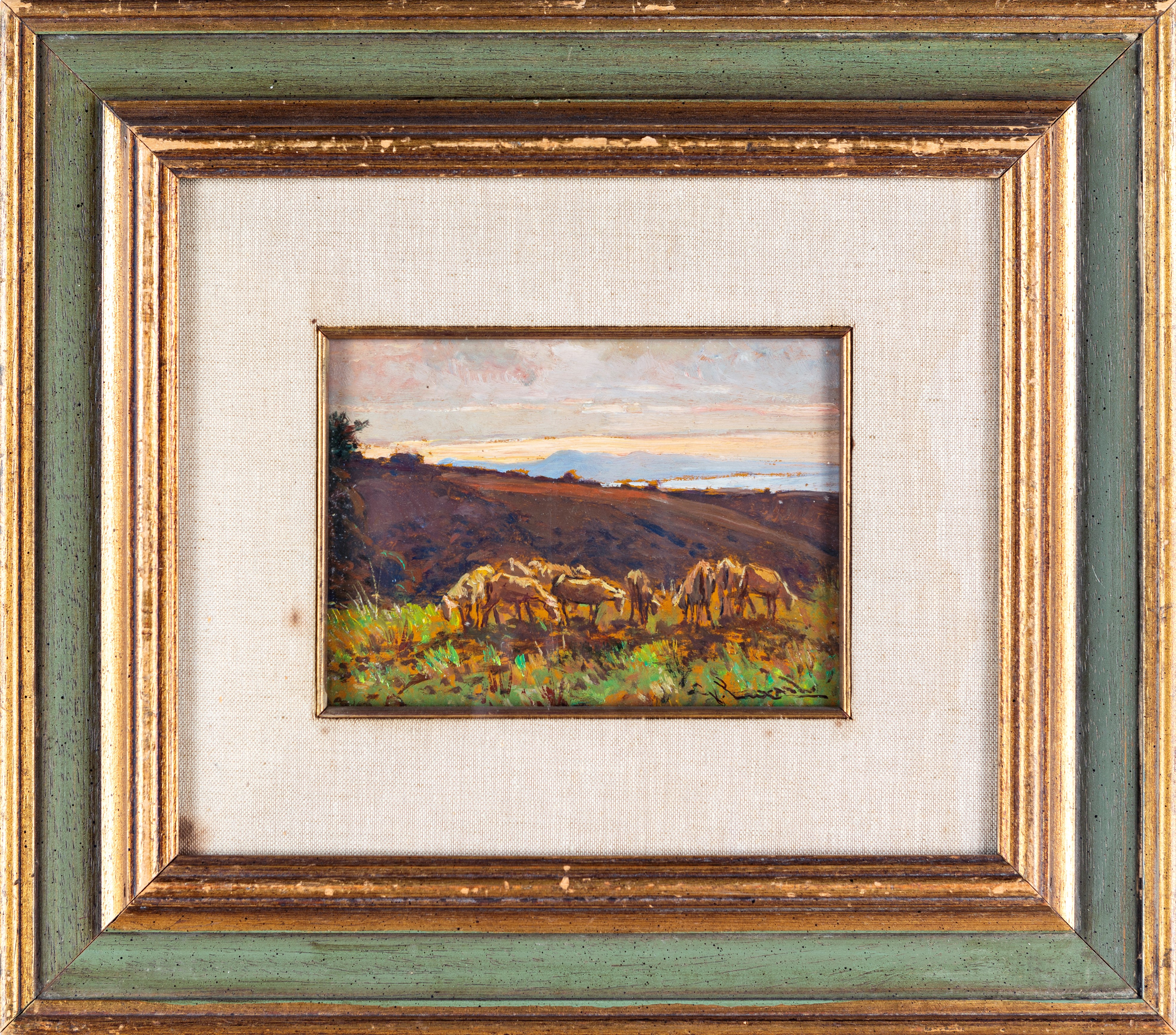 Paesaggio con gregge