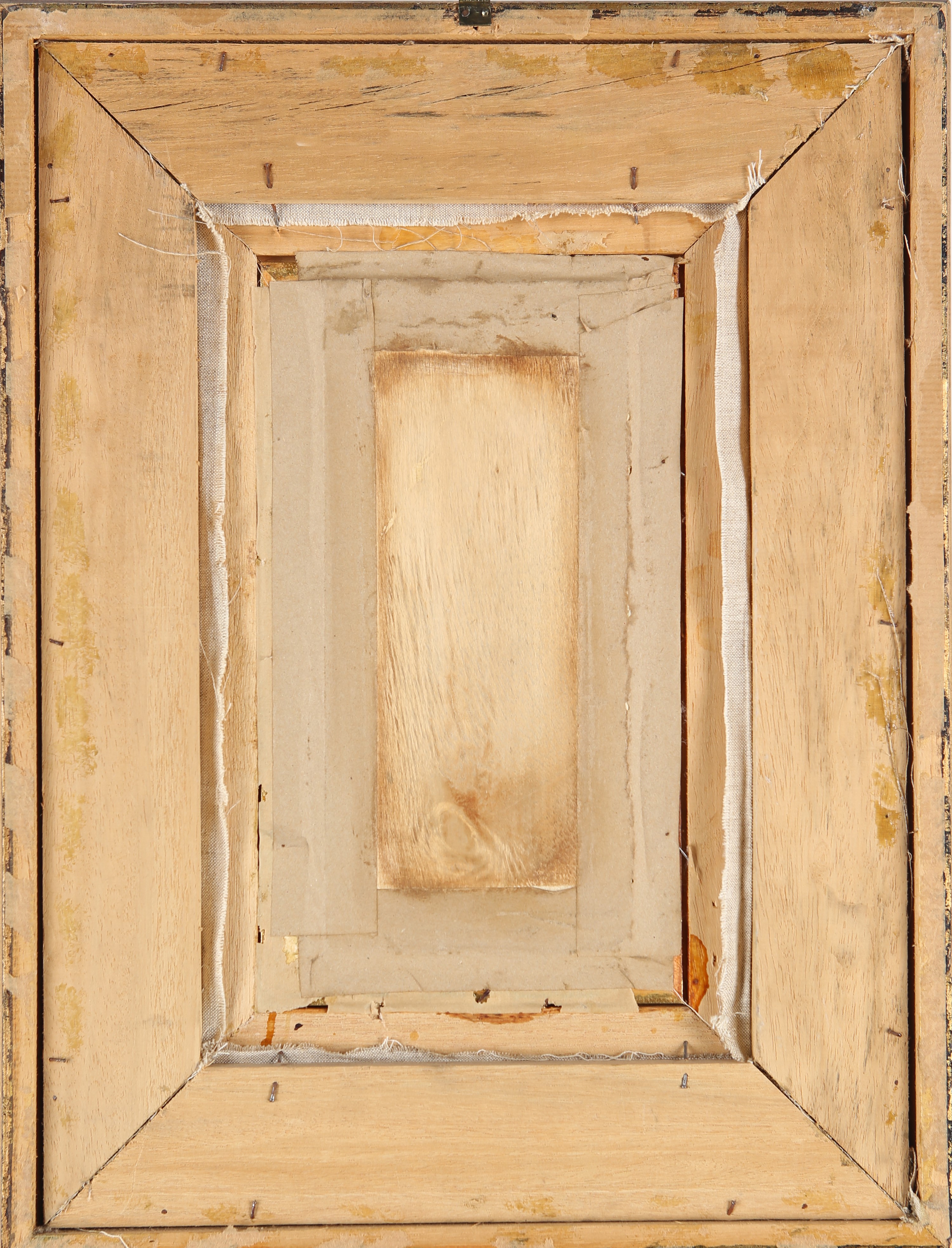 Scorcio di paese con figure