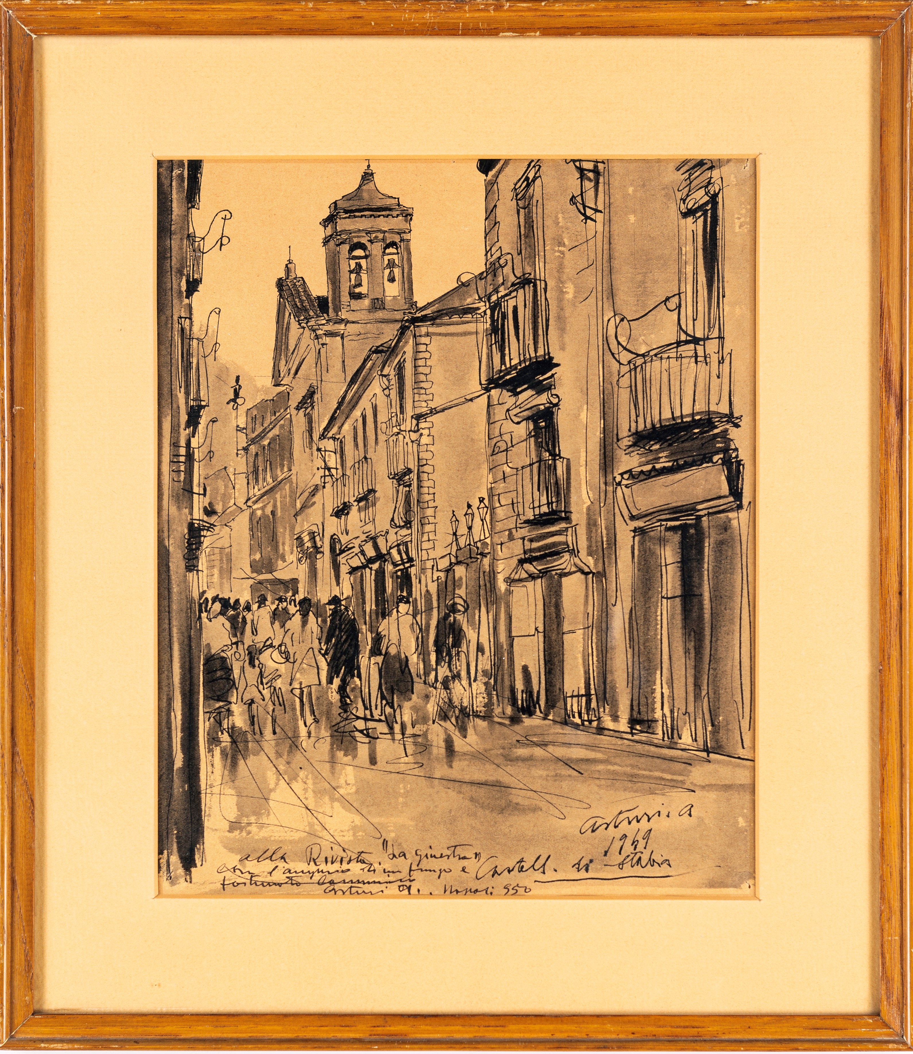 Antonio Asturi - Scorcio di Napoli