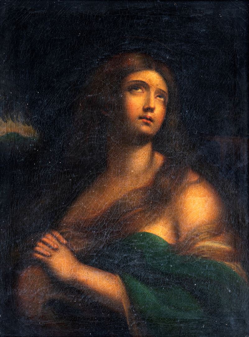 Scuola Bolognese del XVIII Secolo - Maddalena Penitente