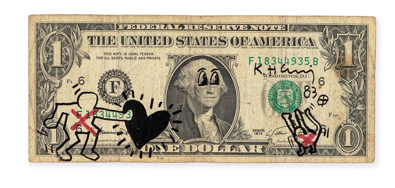 Keith Haring - One Dollar