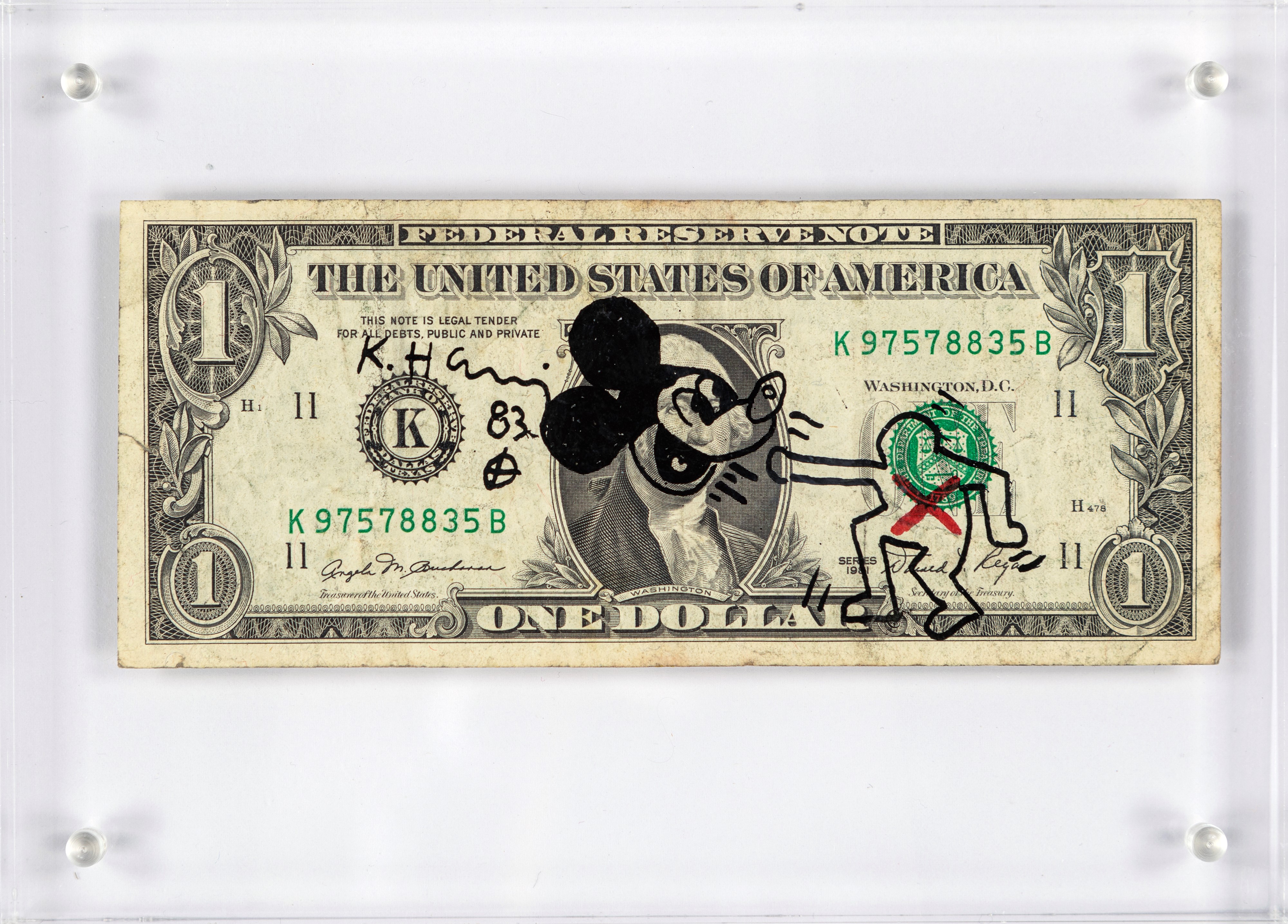 Keith Haring - One Dollar