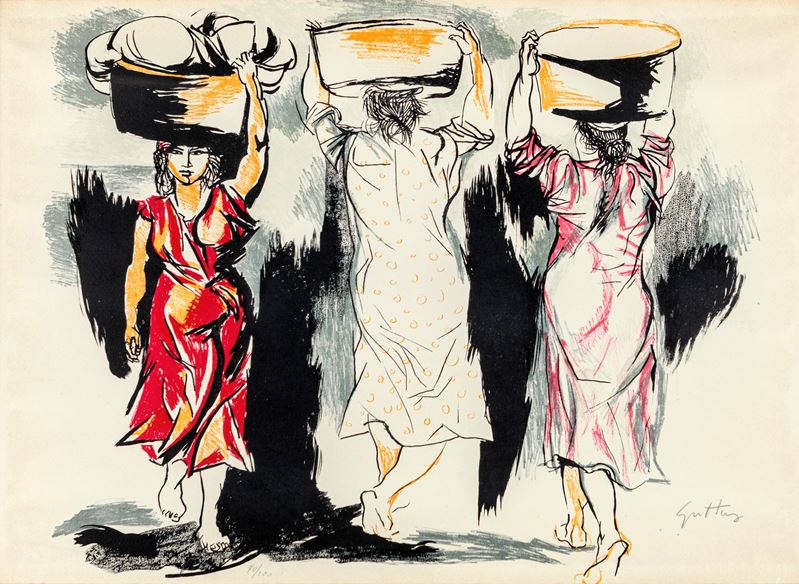 Renato Guttuso - Le Tre Mondine