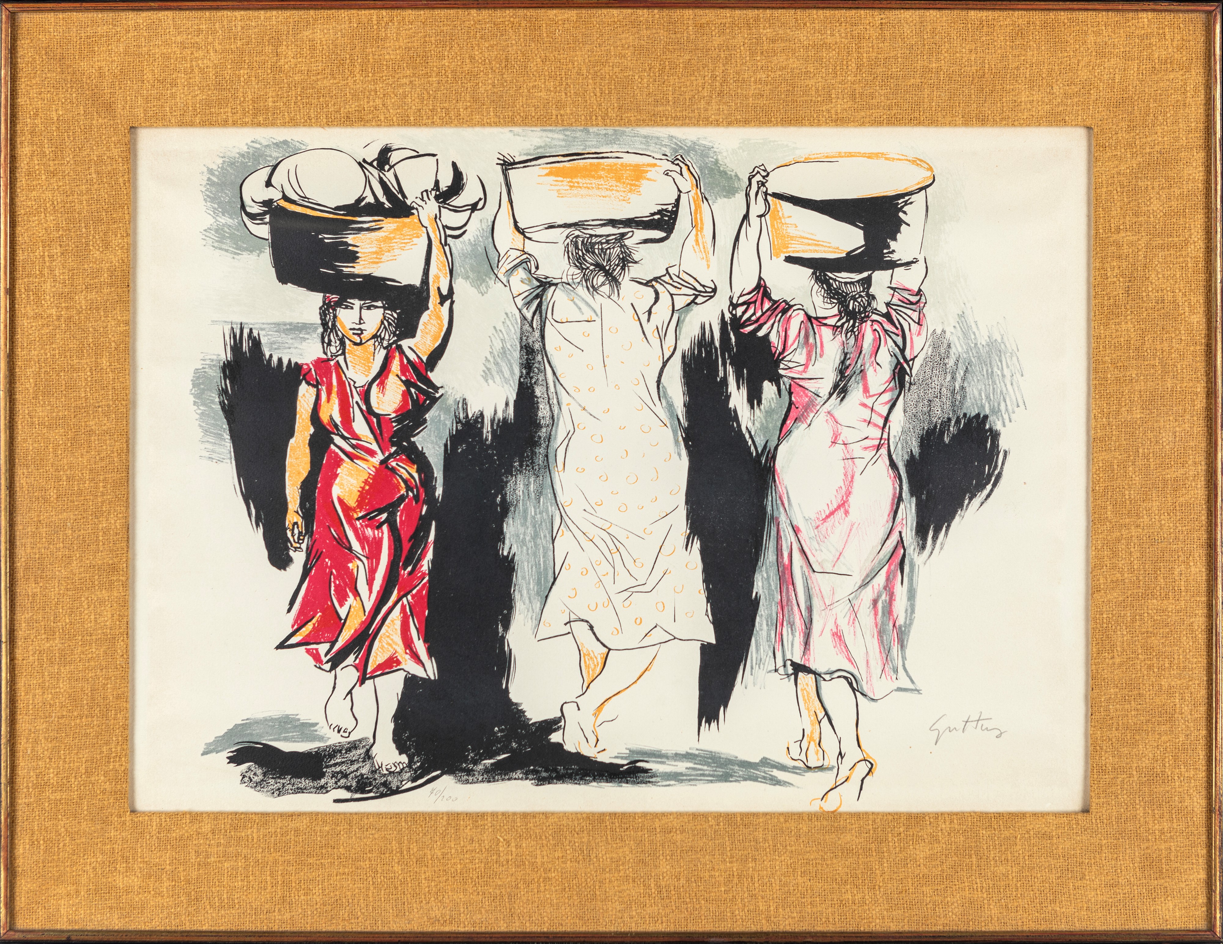 Renato Guttuso - Le Tre Mondine