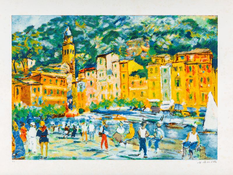 Michele Cascella - Portofino